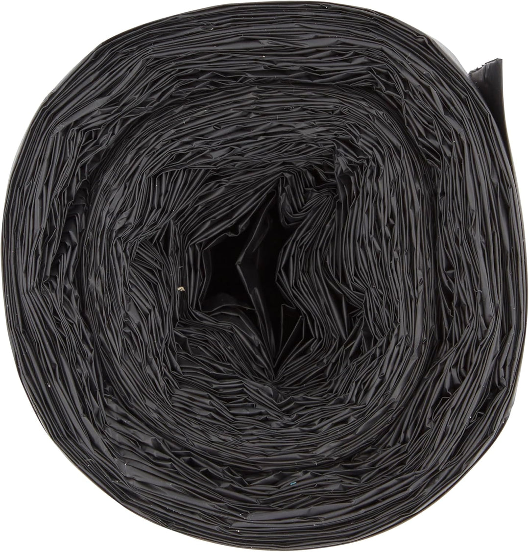 Polylina 20 Pack 75L Flat Top Black Bin Liners Made with 70% Recycled Plastic