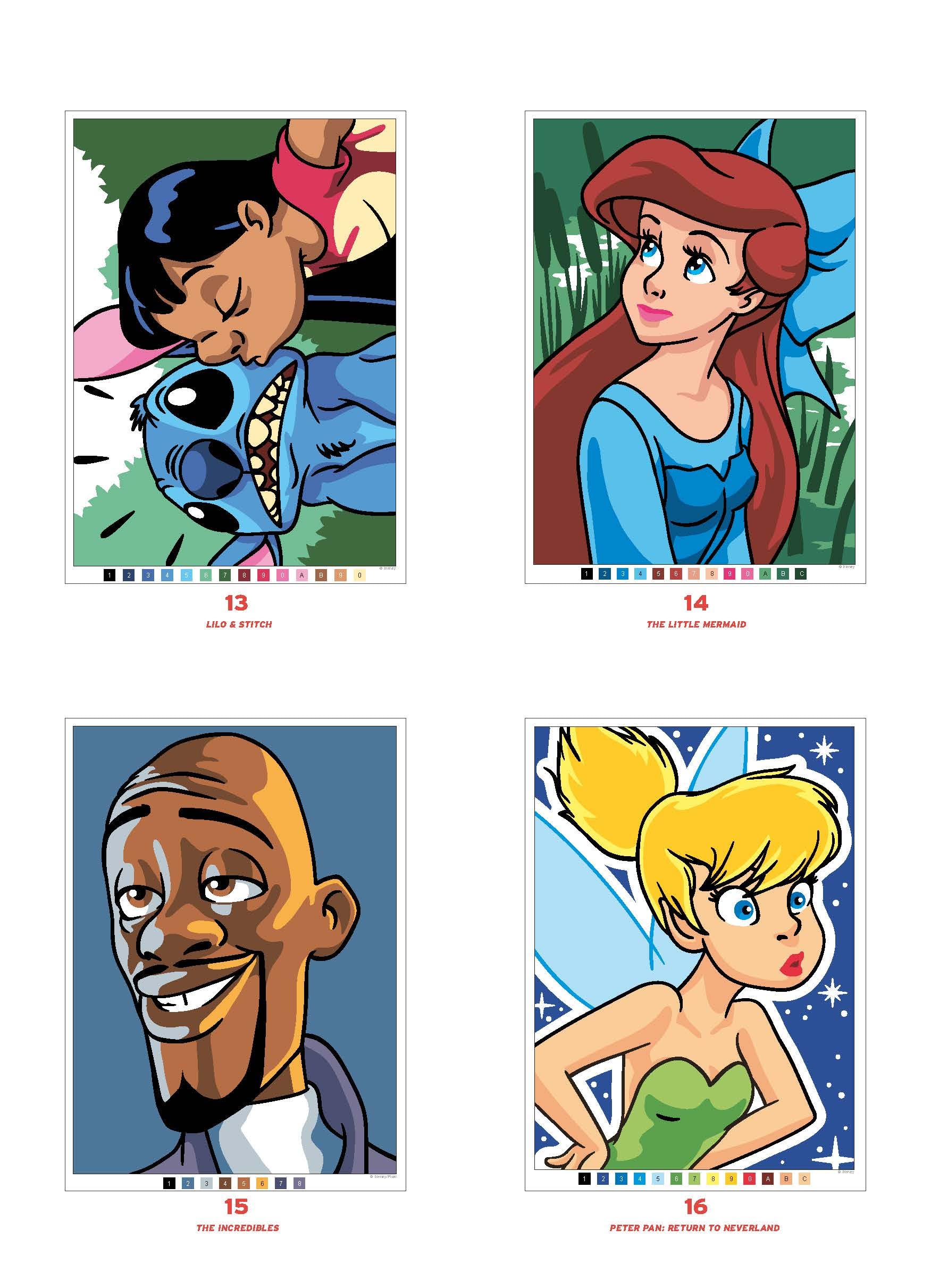 HACHETTE HEROES Mystery Colouring - Classics: Reveal Iconic Disney Characters | 128 Pages | English 4