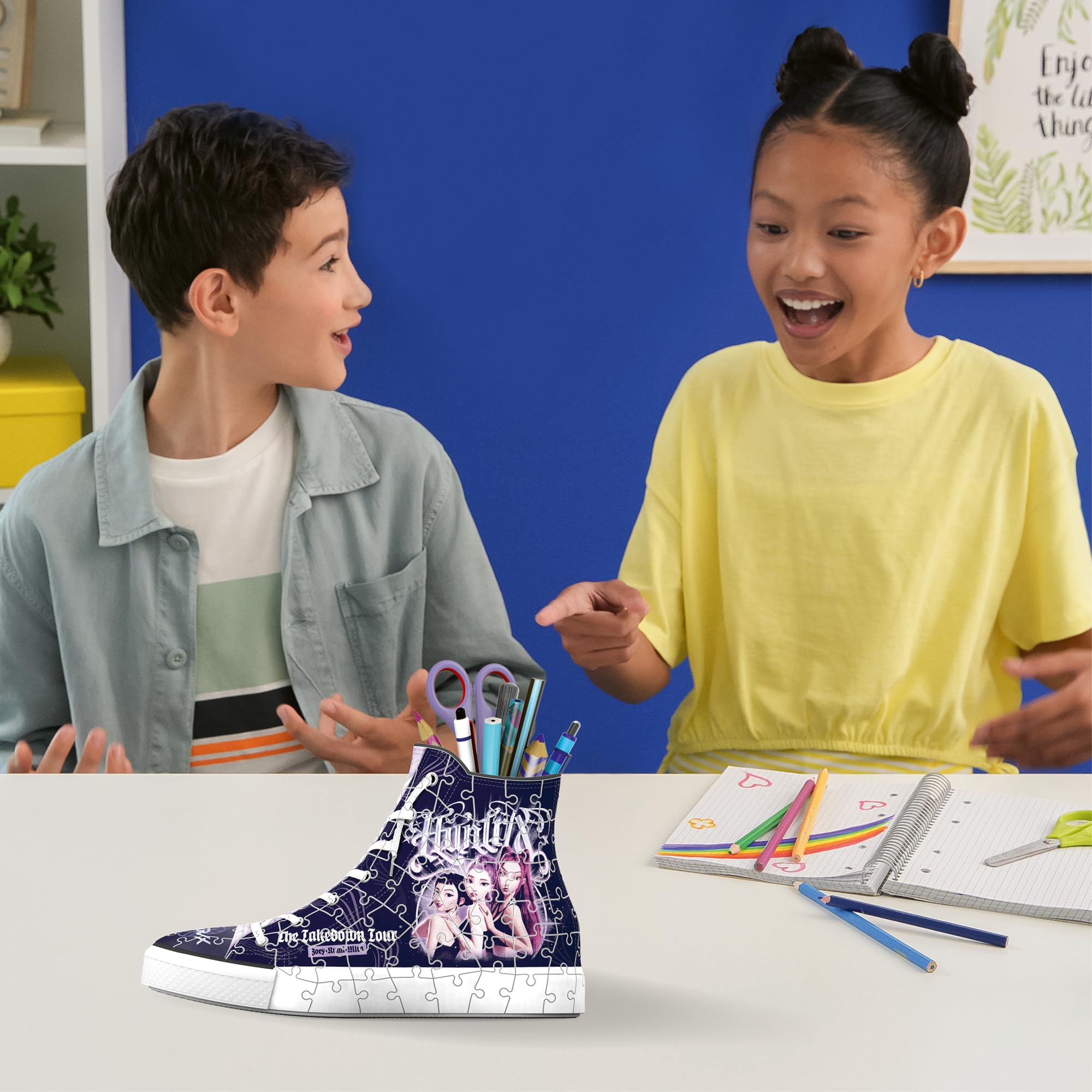Ravensburger K-Pop Demon Hunters Trainer 3D Jigsaw Puzzle - 108 Pieces | Unisex Children | Ages 8+