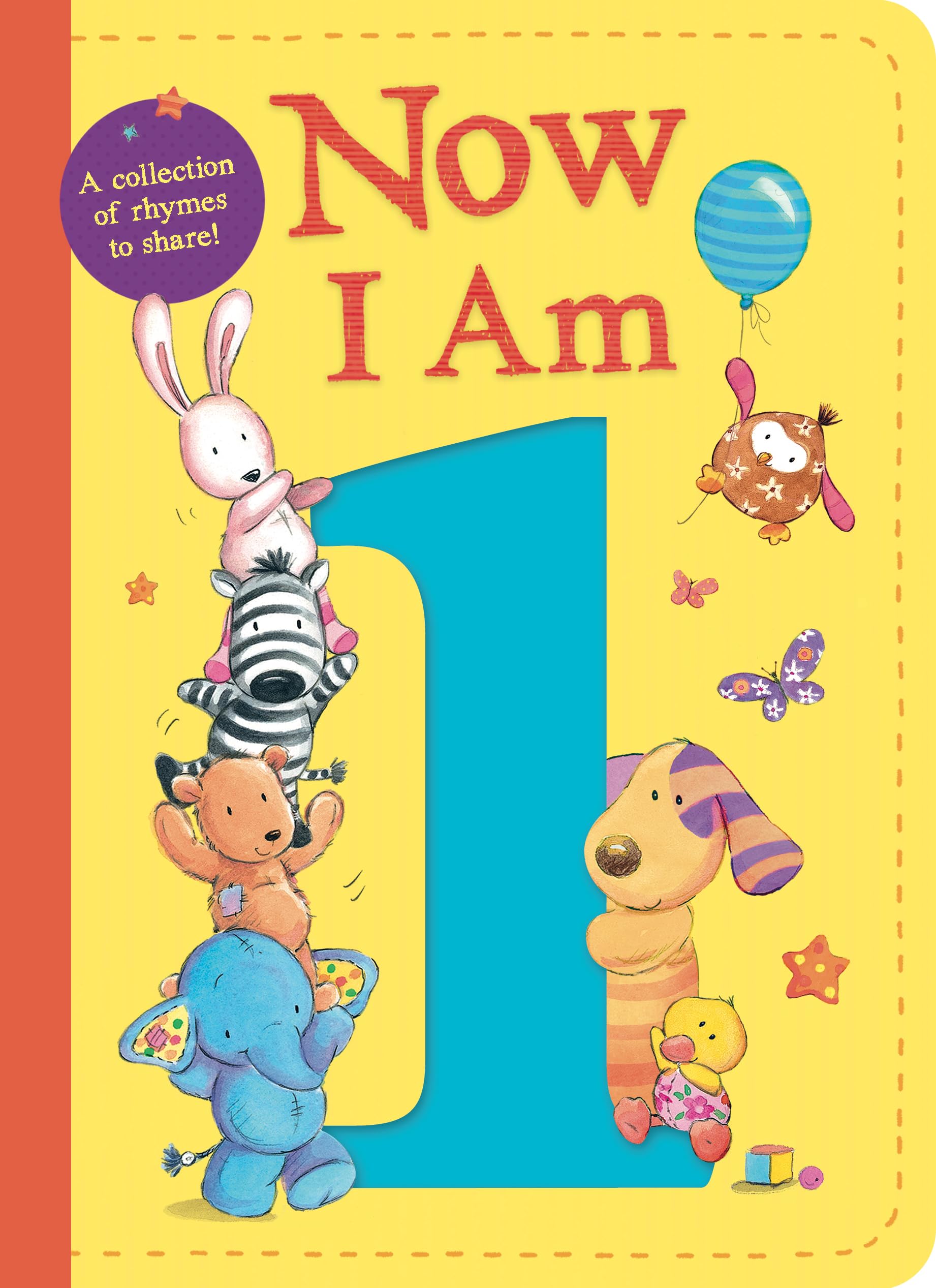 Little Tiger Now I Am 1 Board Book | Poetry for Early Learners
