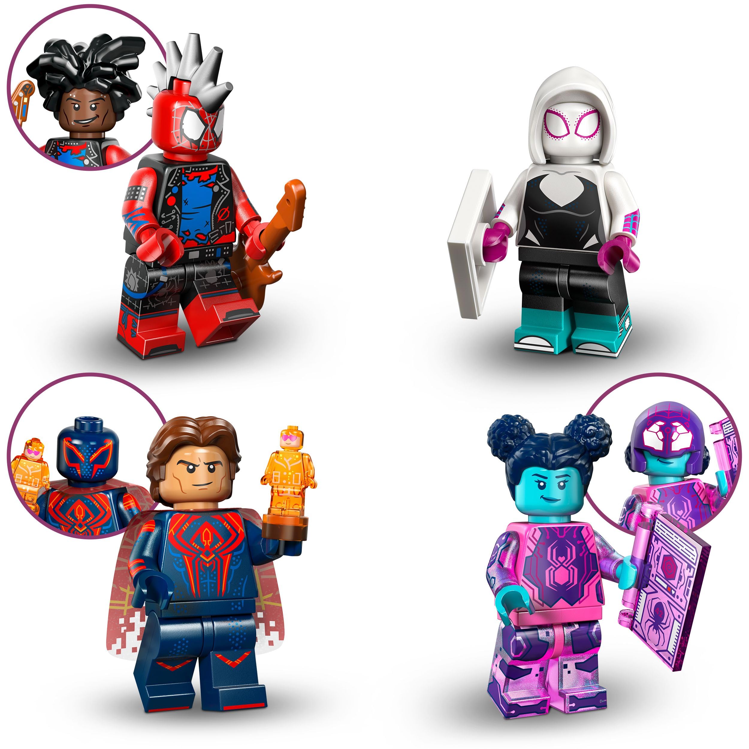 LEGO Minifigures Spider-Man: Across the Spider-Verse - Collectible Figure (1 Pack) 5