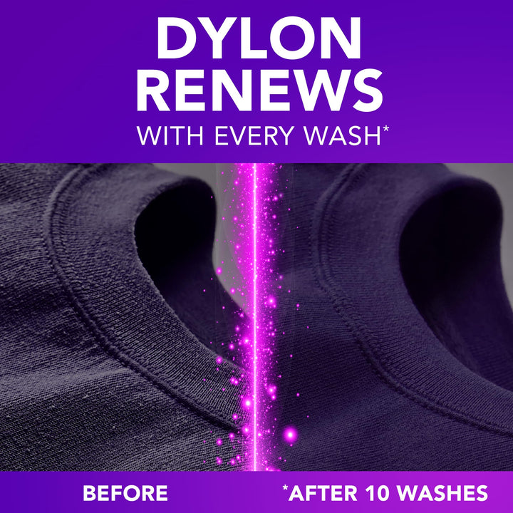 Dylon Black & Dark Detergent - Liquid Laundry Detergent for Black & Dark Clothes (30 Wash Loads)