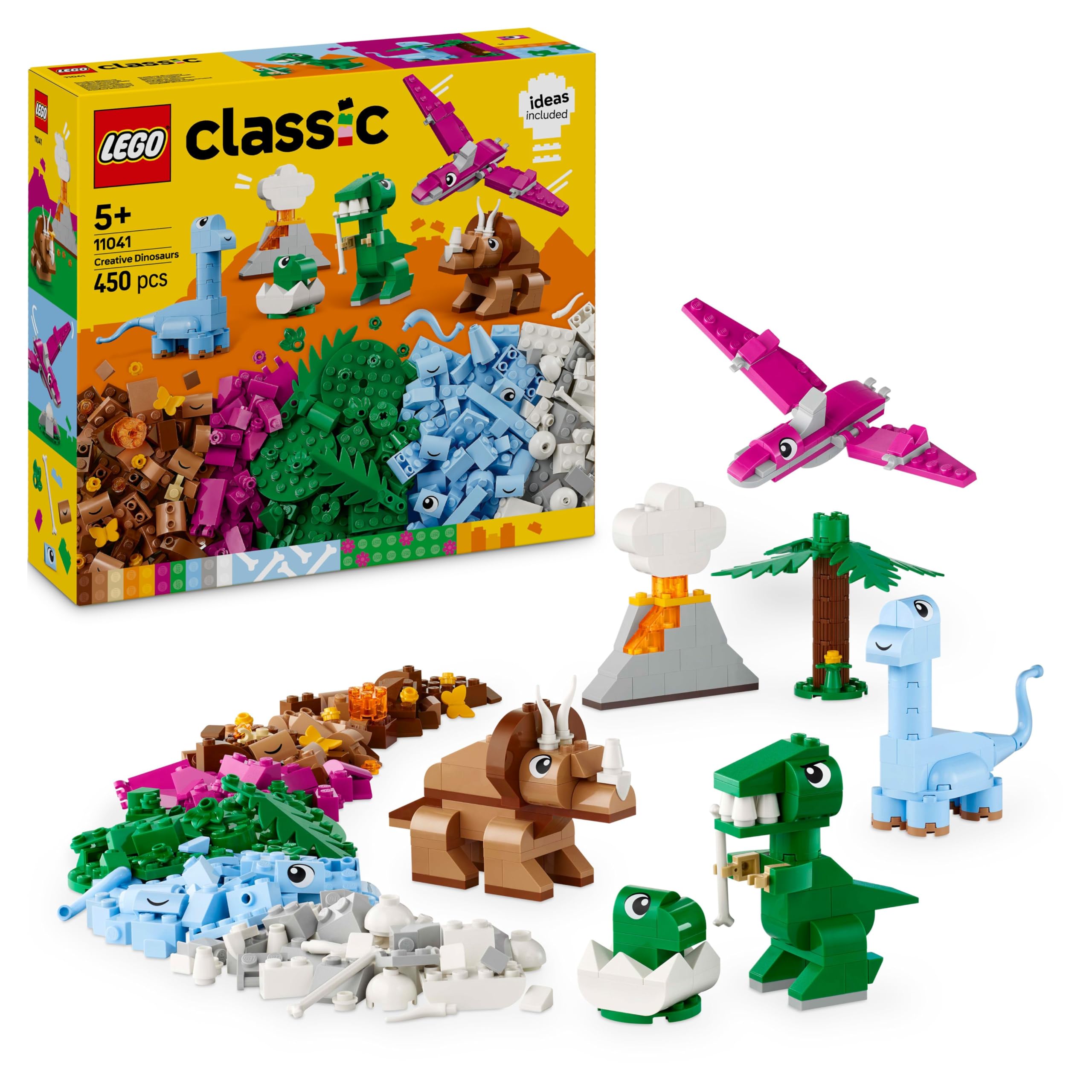 LEGO Classic Creative Dinosaurs Set - Building Toys for Kids 5+ 1