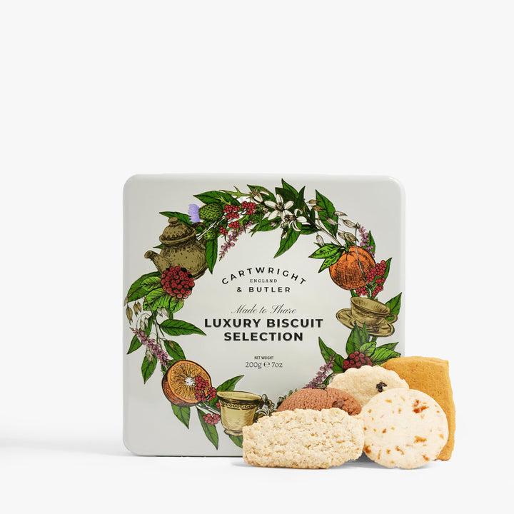 Cartwright & Butler Luxury Biscuits Selection - Assorted Treats in Collectible Tin