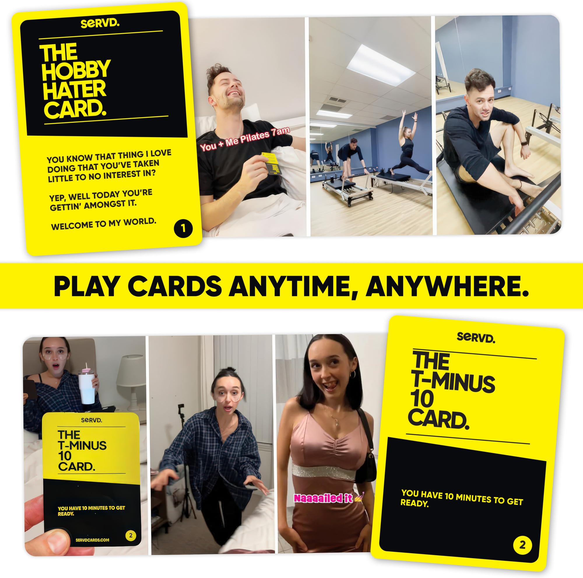 Hasbro SERVD Couples Game | Real-Life Card Game for 2 Players | Ages 17+ 5
