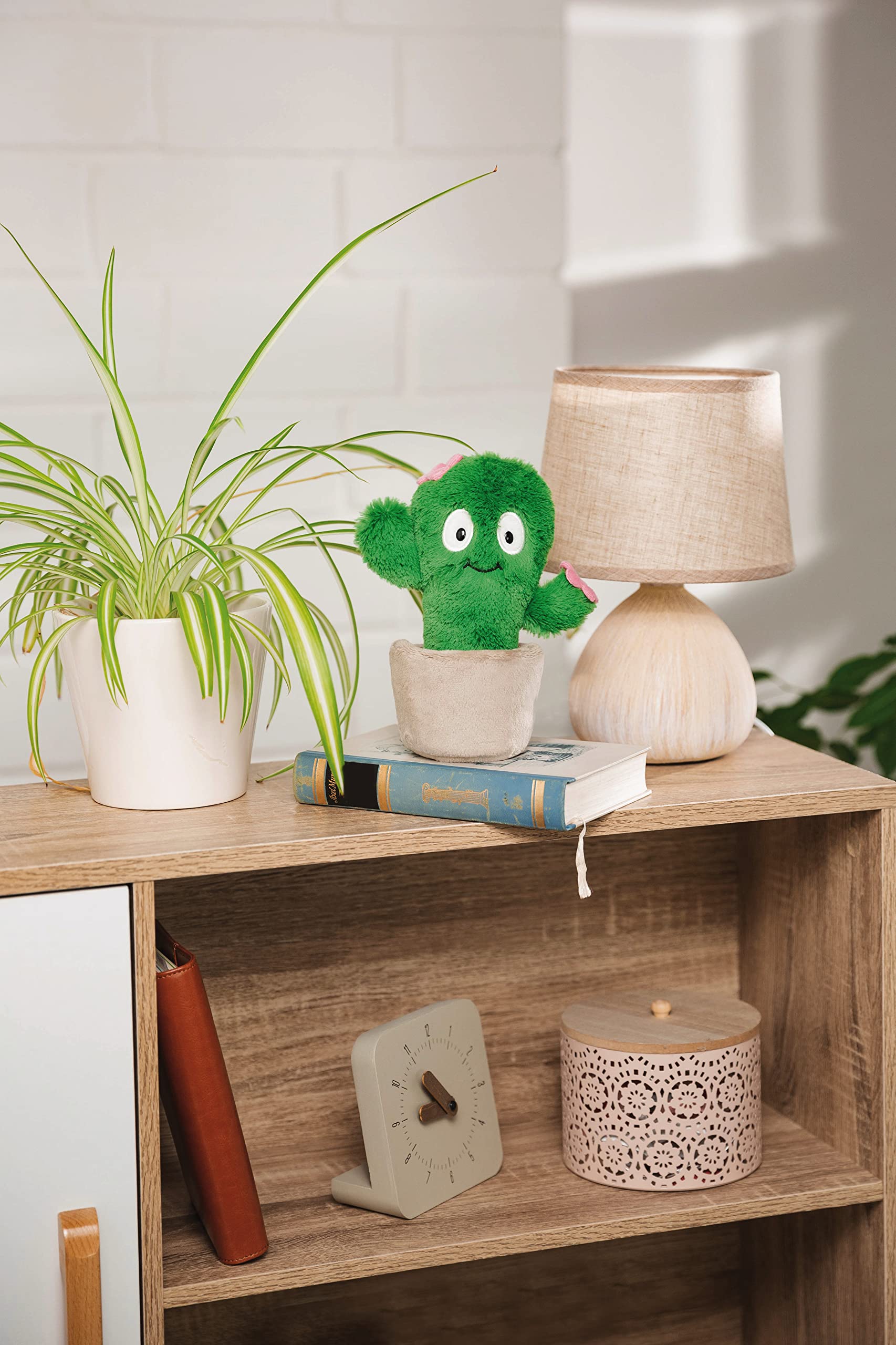 NICI Cuddly Soft Toy Cactus Henriette - 18cm Green Plush Stuffed Animal 6