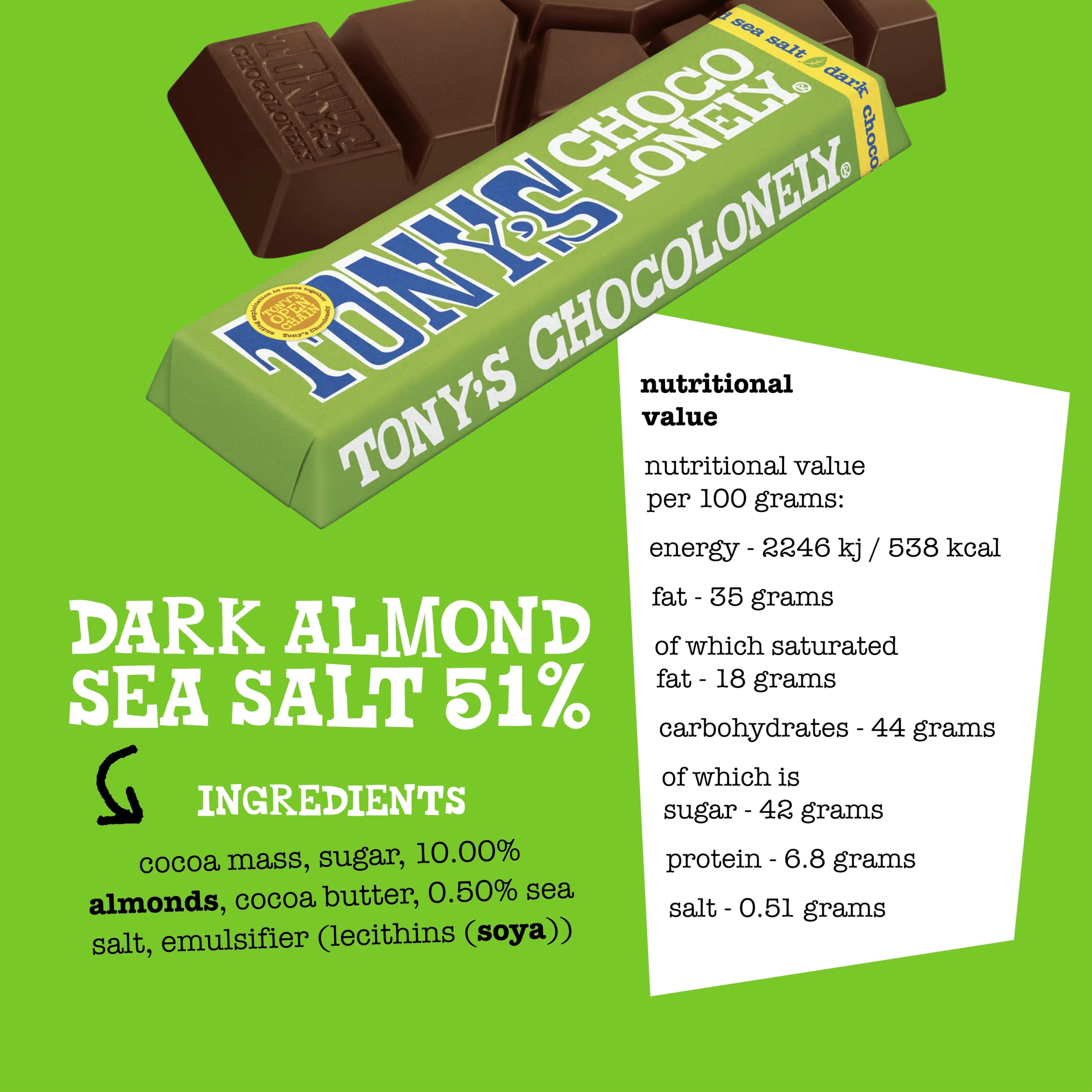 Tony's Chocolonely Extended Rainbow Probierpaket – 8 Riegel, 385 g, verschiedene Geschmacksrichtungen 8