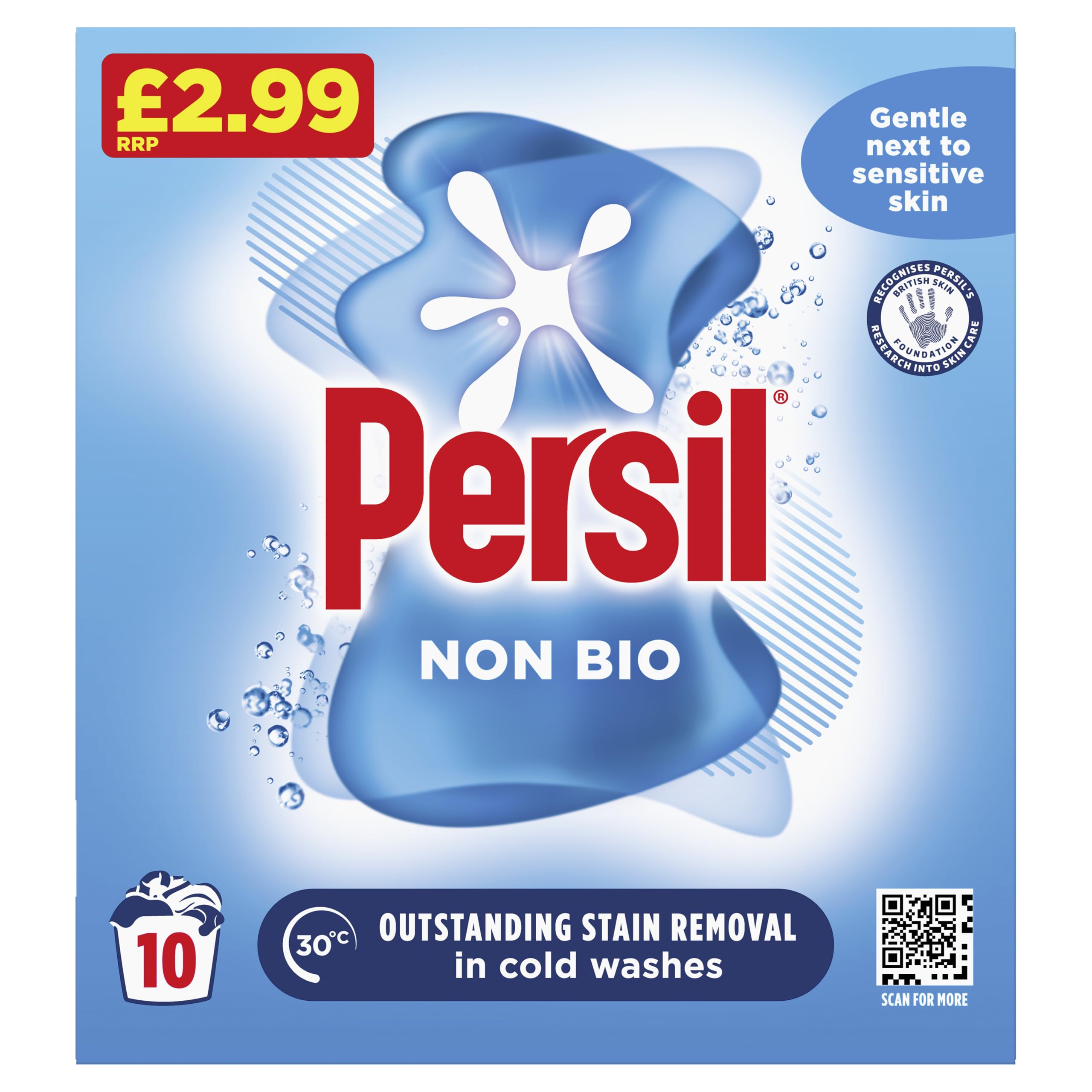 Persil - Nicht-Bio-Waschpulver für empfindliche Haut