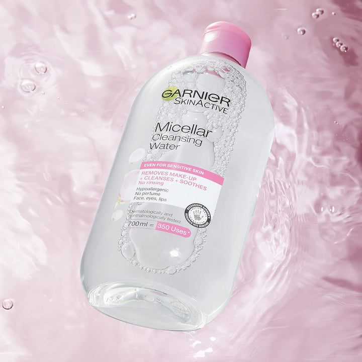Garnier - Micellar Cleansing Water Gentle Face Cleanser & Makeup Remover (700ml)