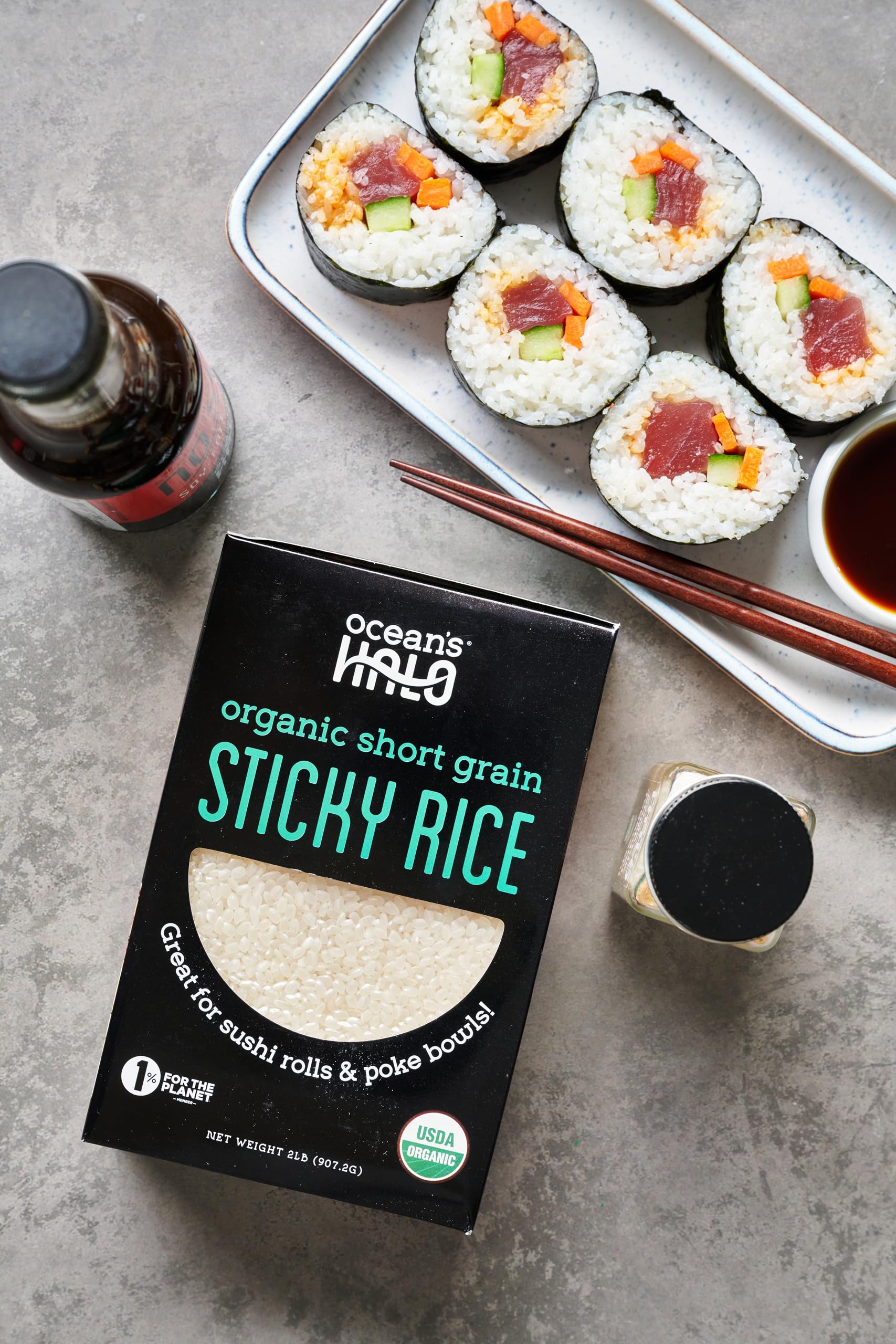 Ocean's Halo Organic Wasabi Seaweed - 28g, Trayless Sustainable Packaging 5