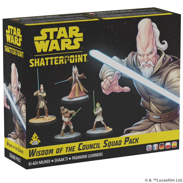 Atomic Mass Games Star Wars Shatterpoint: Wisdom of the Council Squad Pack