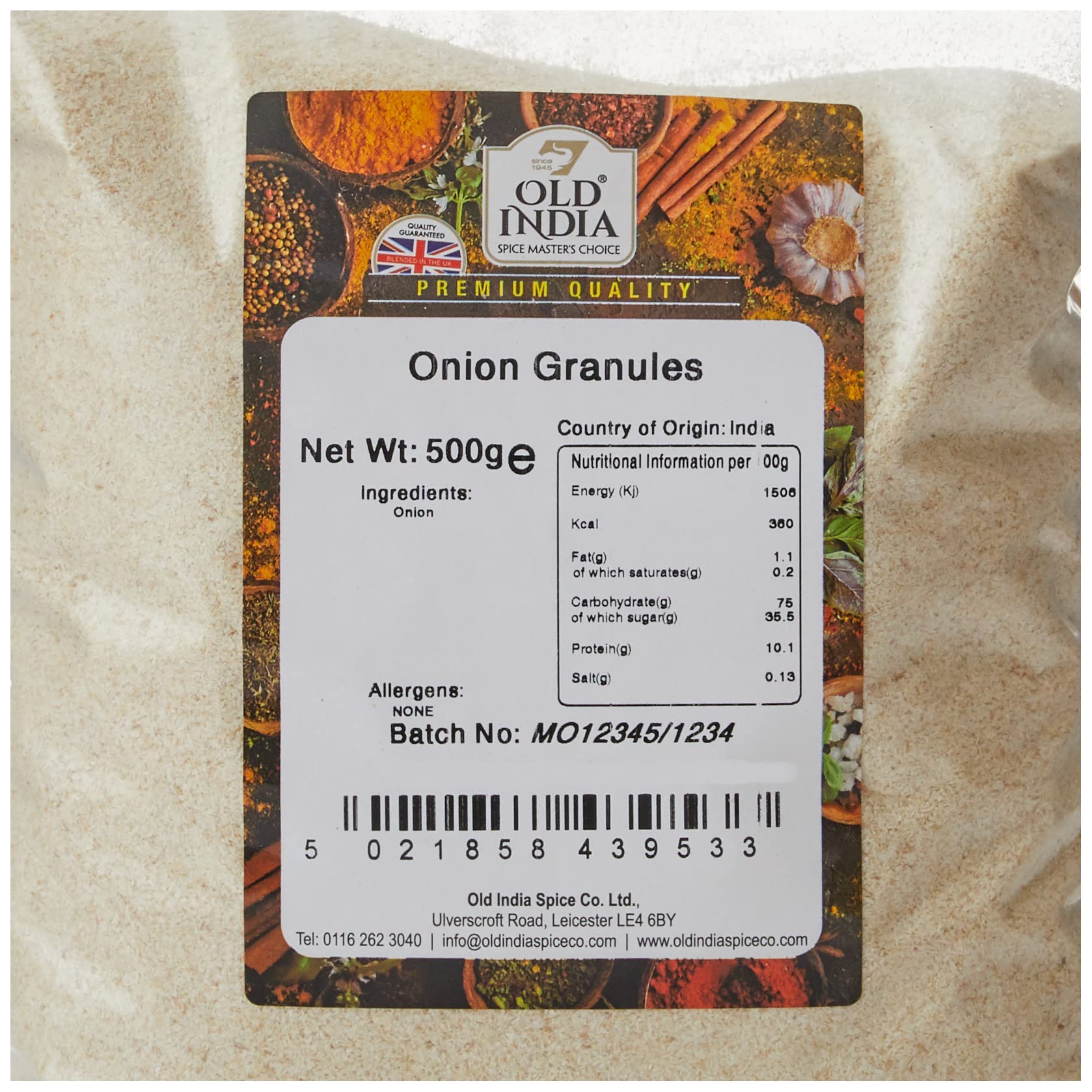 Old India Onion Granules 500g 3