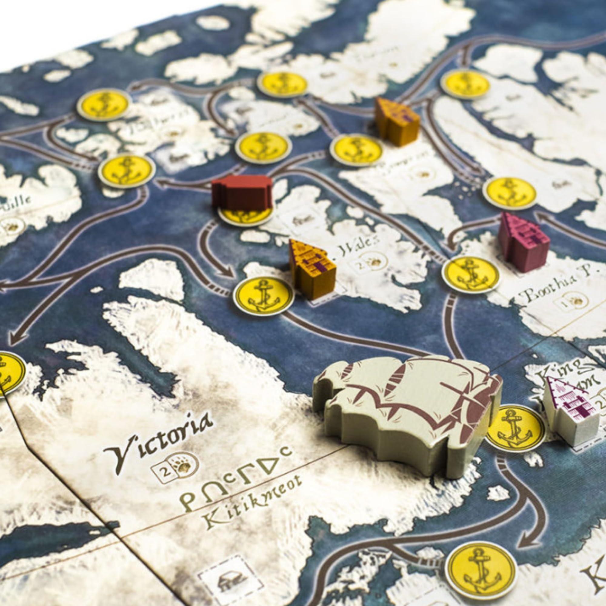 2Tomatoes Games Through Ice and Snow Arktis-Erkundungsbrettspiel 9