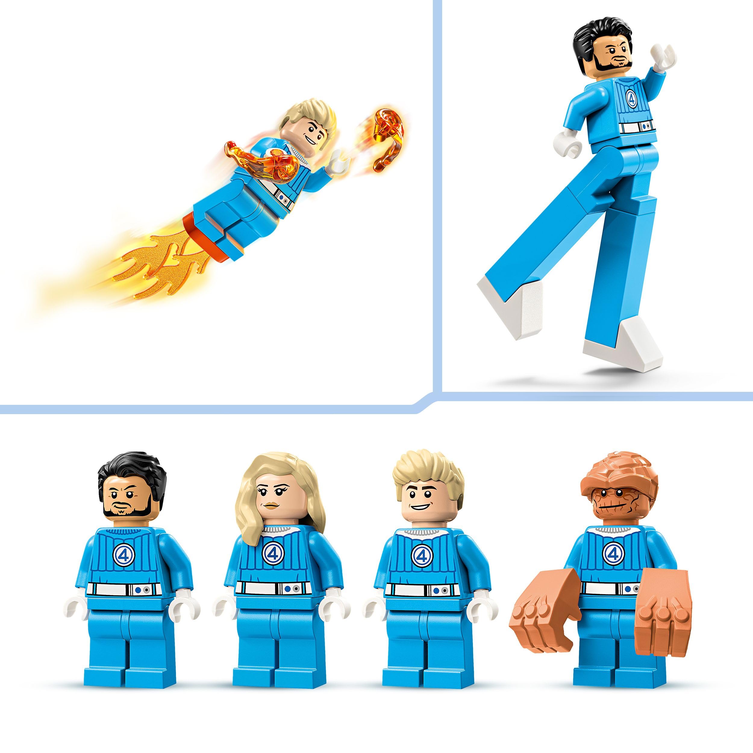 LEGO Marvel Fantastic Four vs. Galactus Construction Figure - Building Toy Set for Ages 9+ 6