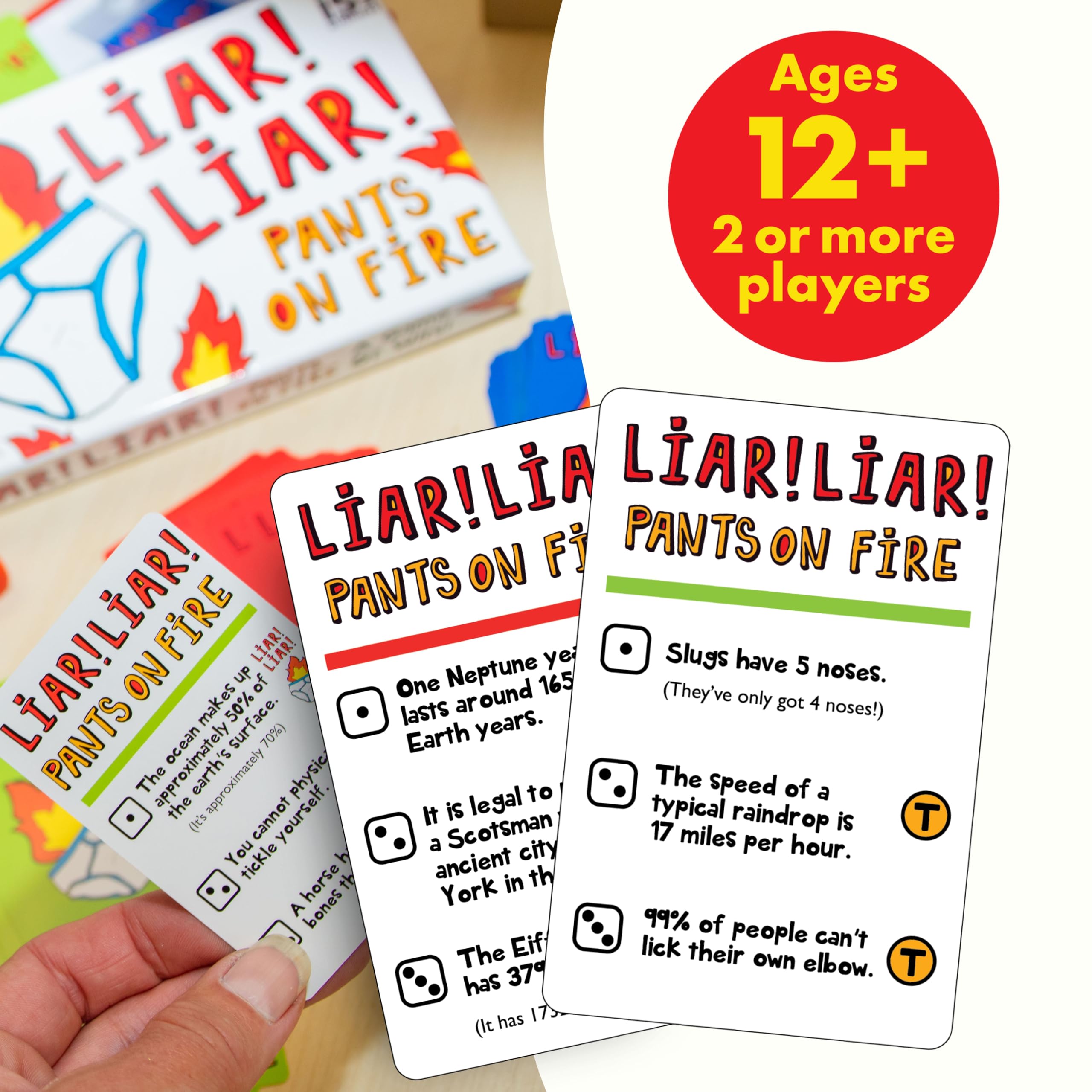 Boxer Liar Liar Pants On Fire Card Game | Fast-Paced Family Fun for Kids and Adults 8