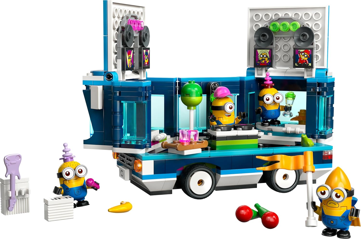 LEGO Despicable Me Minions’ Music Party Bus - Buildable Vehicle Playset for Ages 7+ 6