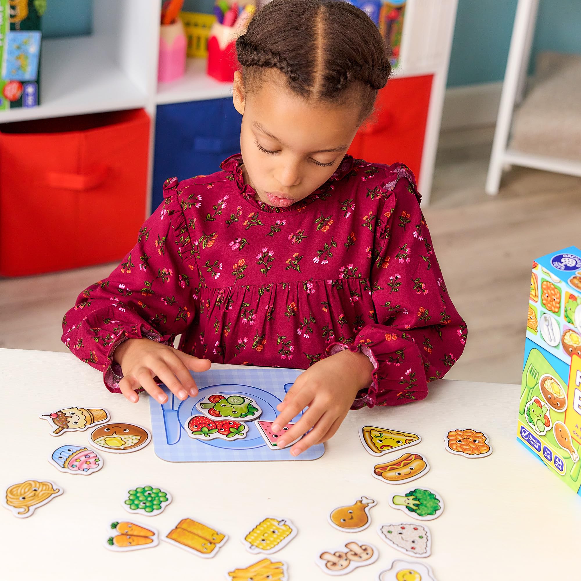 Orchard Toys Fun Food Bingo - Educational Matching Game for Ages 3+ | Includes 4 Double-Sided Boards 6
