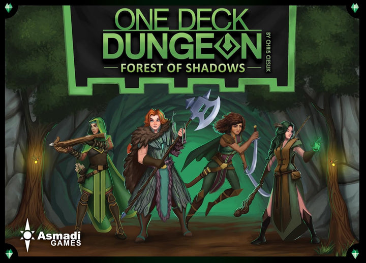 Asmadi Games One Deck Dungeon: Forest of Shadows Card Game (0081)