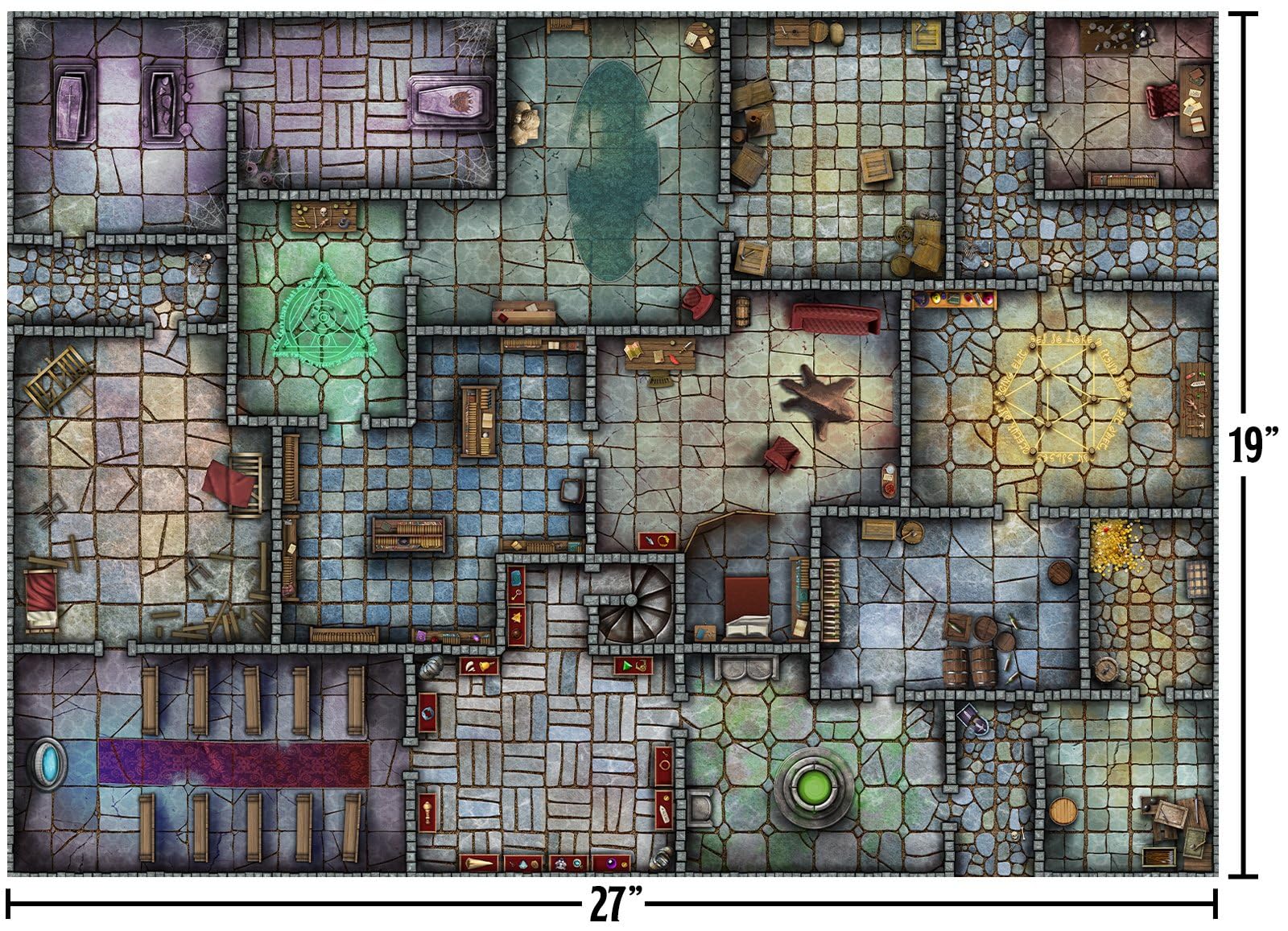 Loke Battlemats - Wrapping Paper Multi-Colour One Size 4