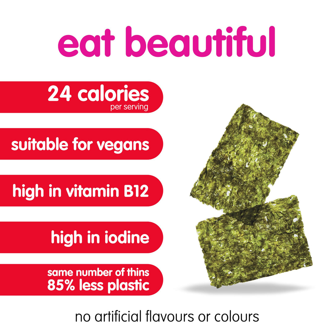 Itsu - Sweet Soy & Sea Salt Crispy Seaweed Thins 32-Pack