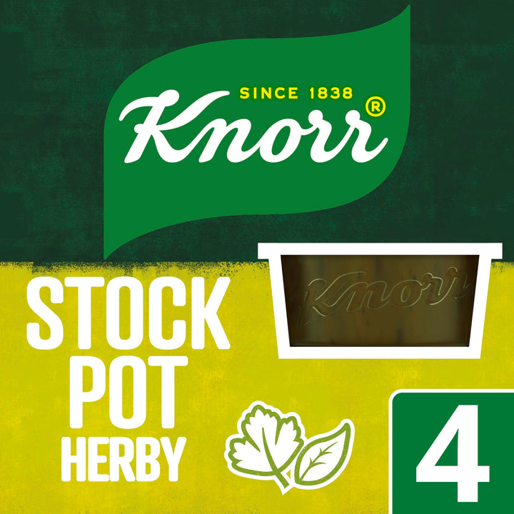 Knorr Hairy Bikers Herby Stock Pot – Rich Flavour Vegan & Gluten-Free Stock for Soups, Risottos & Pasta