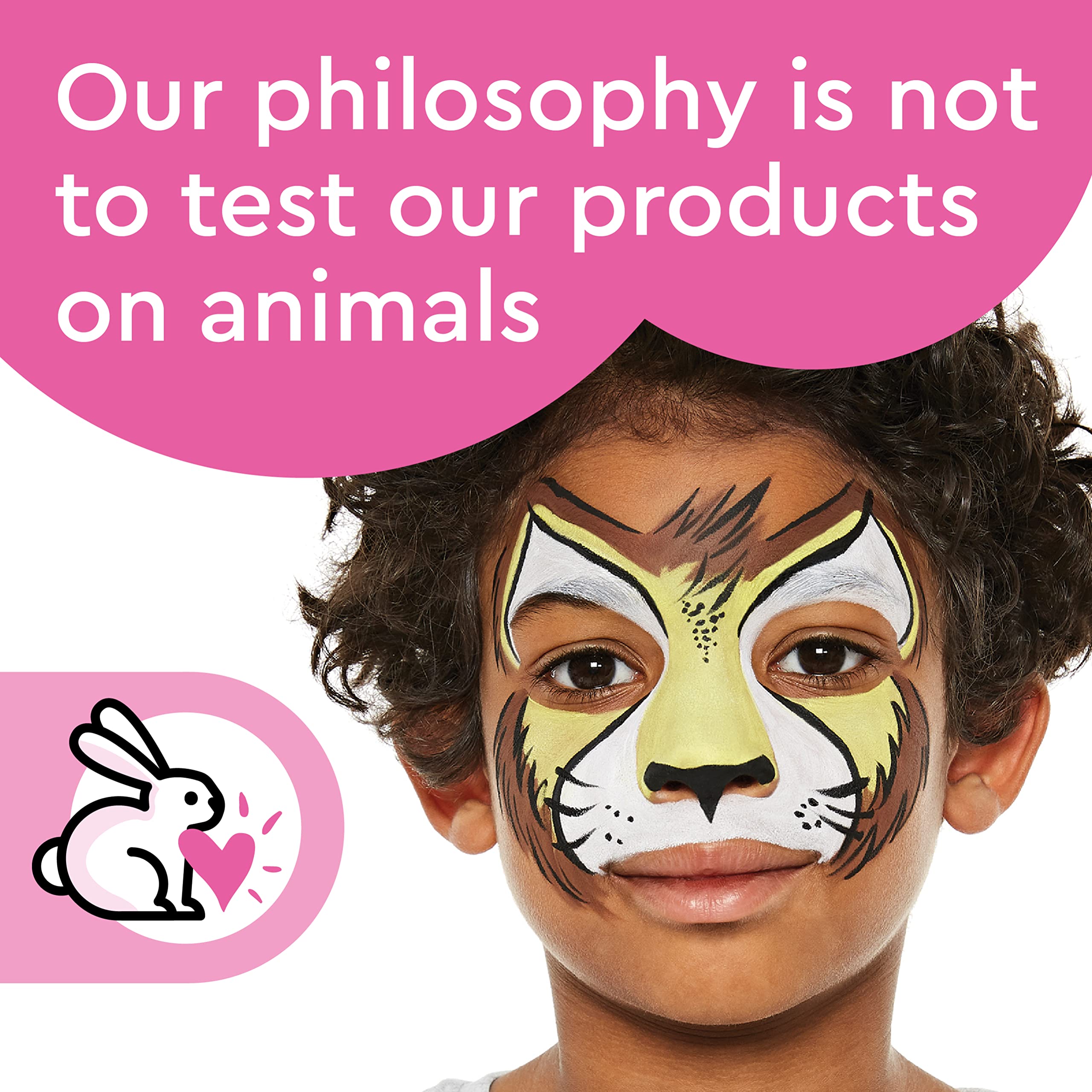 Snazaroo Classic Face and Body Paint - Bright Red Colour | Water Based | Includes Brush 5