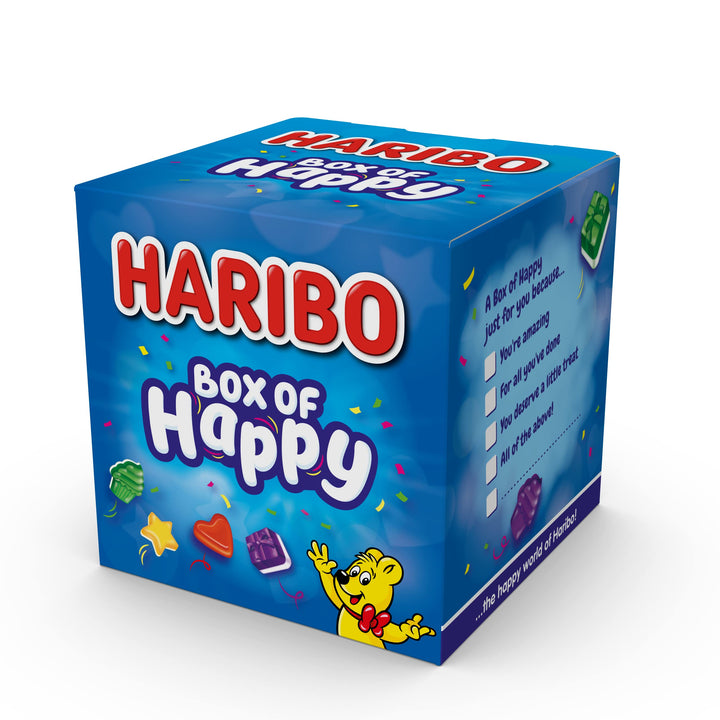 HARIBO Happy Sweets Sharing Gift Box - Fruit Flavoured Gummies, 120g