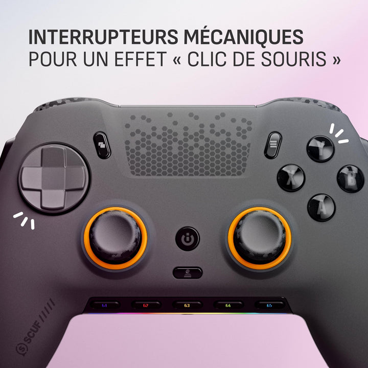 SCUF Envision Pro Wireless V2 (2025) PC Gaming Controller – Hall Effect Anti-Drift, RGB, Remappable Paddles