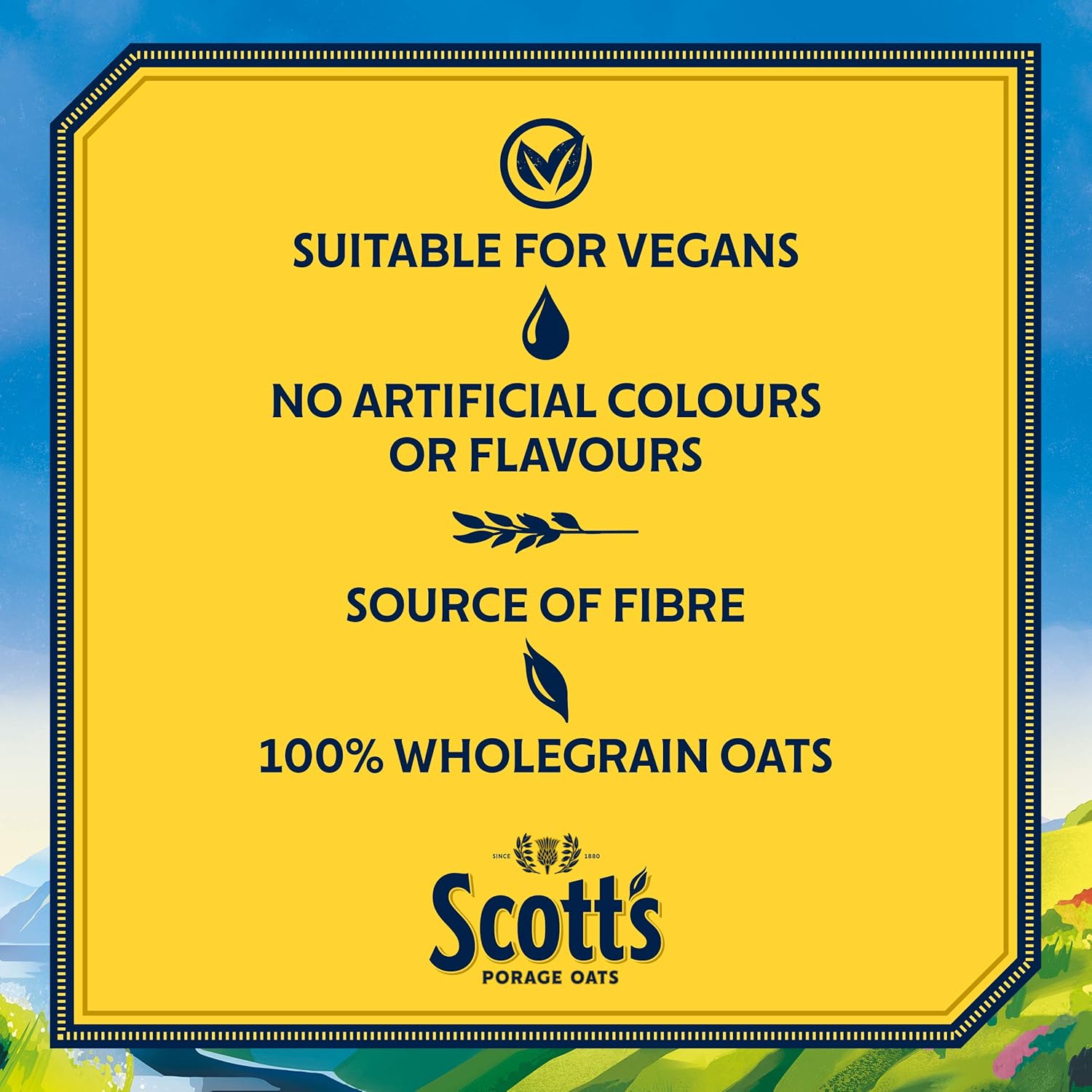 Scott's Porage Original Porridge Oats, 1 kg 5