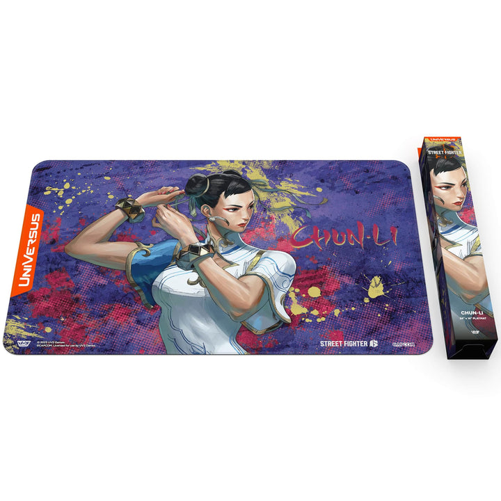 UniVersus Street Fighter 6 Challenger Series Playmat - Chun-Li - 24 x 14