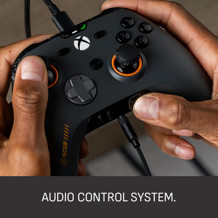 SCUF VALOR PRO Wired Performance Xbox Controller – Customisable Back Paddles, Hall Effect Thumbsticks, Steel Grey