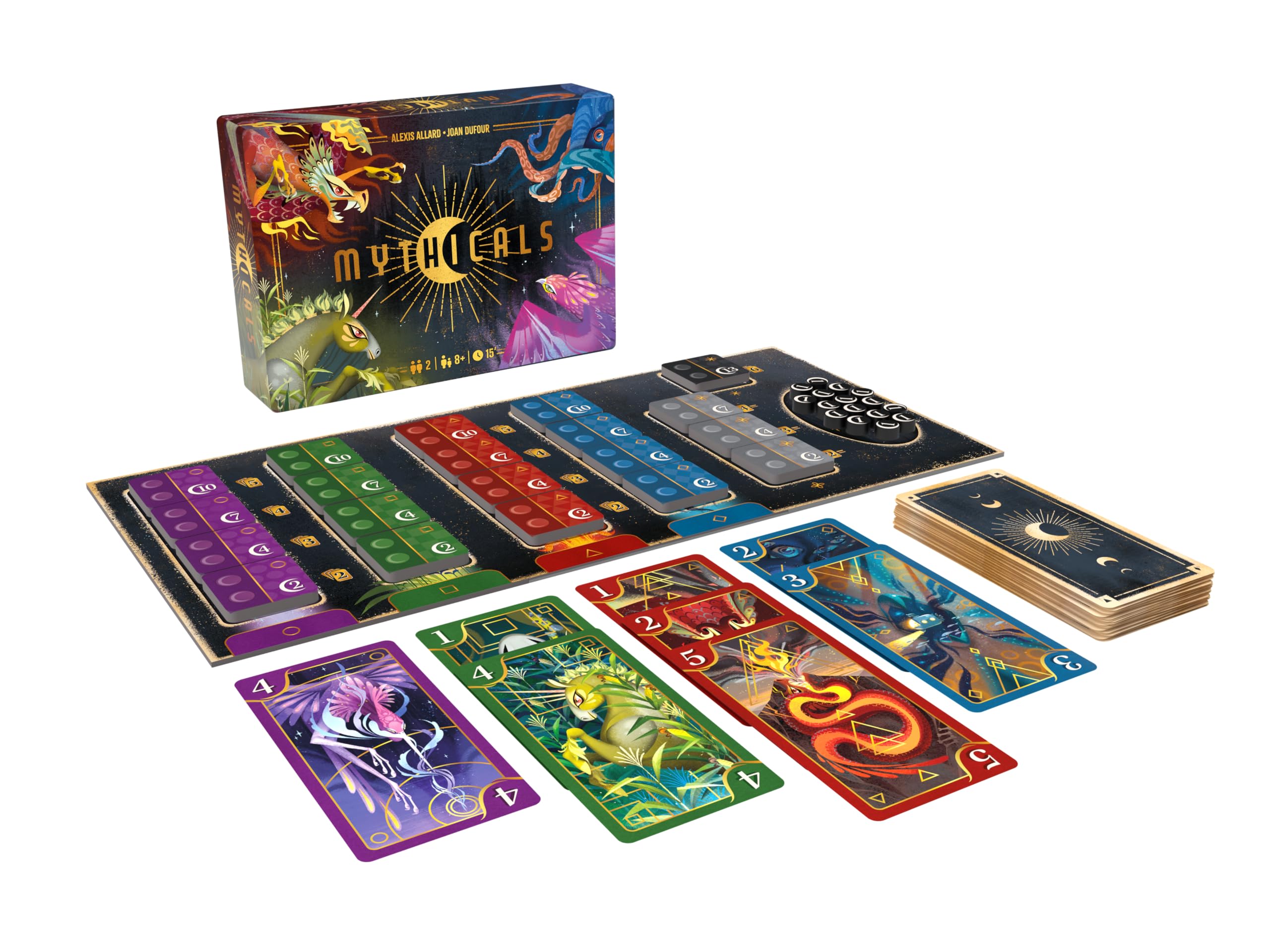 Asmodee Mythicals Board Game | 2 Players | Ages 8+ | 15+ Min