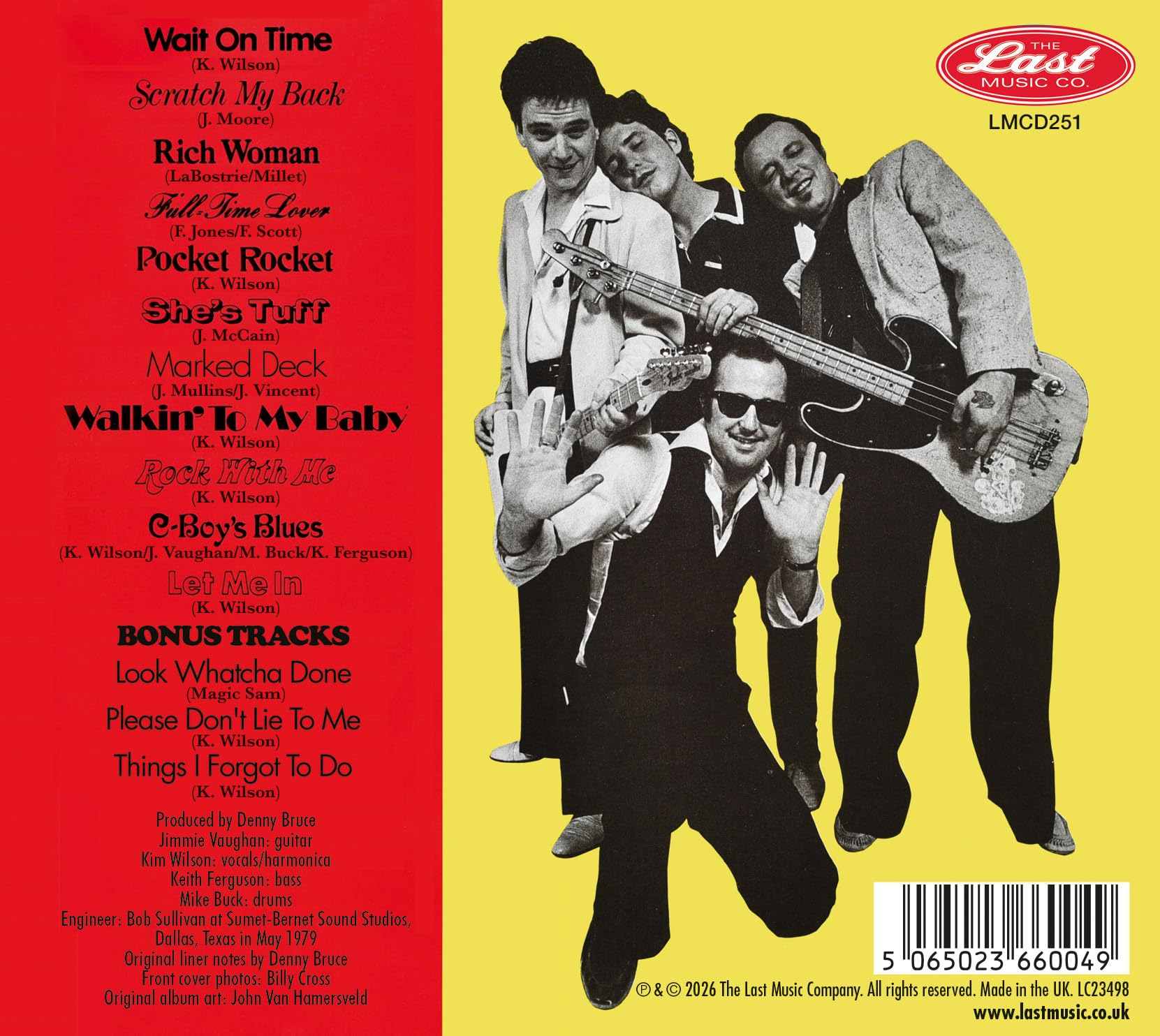 The Fabulous Thunderbirds - Girls Go Wild [CD] 2