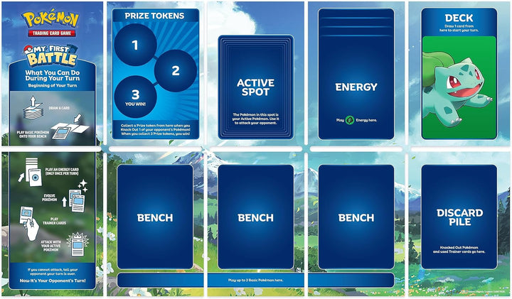 Pokémon TCG: My First Battle—Pikachu and Bulbasaur (2 ready-to-play mini decks &