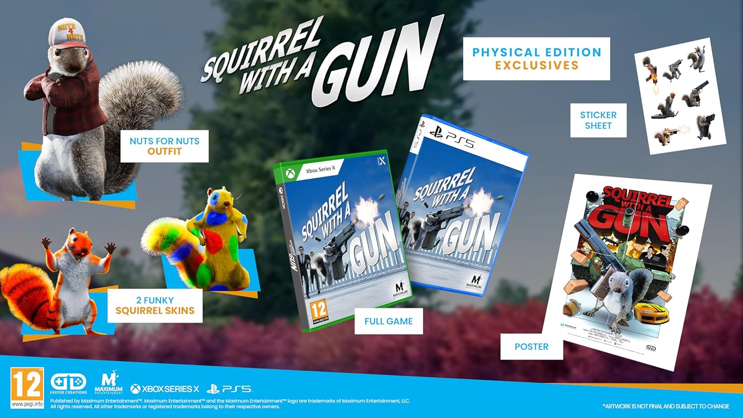 Squirrel with a Gun - PS5 Sandbox Shooter & Puzzle Platformer 8
