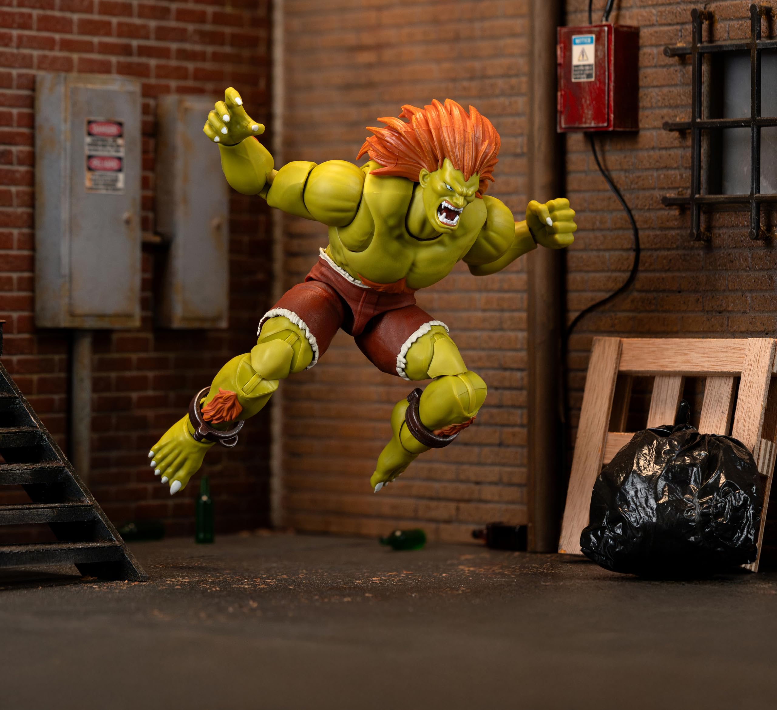 Jada Blanka Street Fighter 6" Deluxe Collector Figure 6