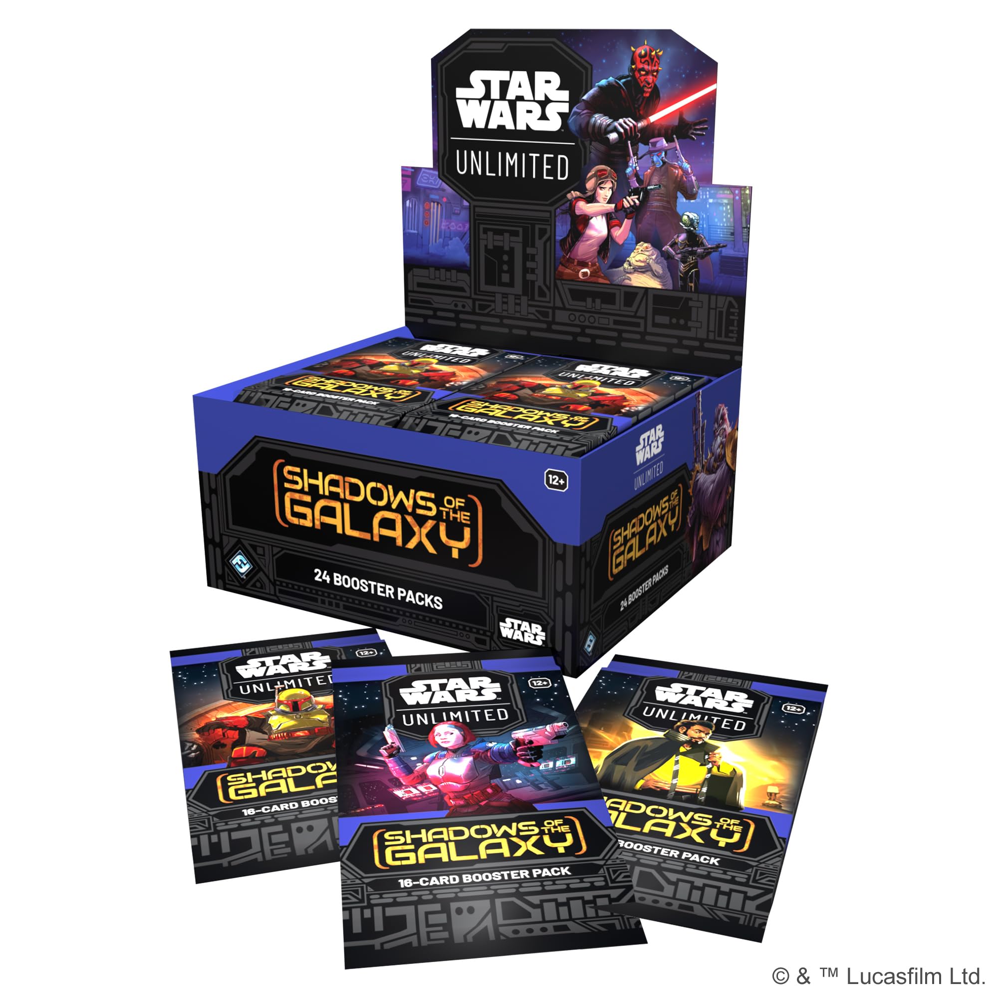 Fantasy Flight Games Star Wars: Unbegrenztes Booster-Display „Shadows of the Galaxy“ 3