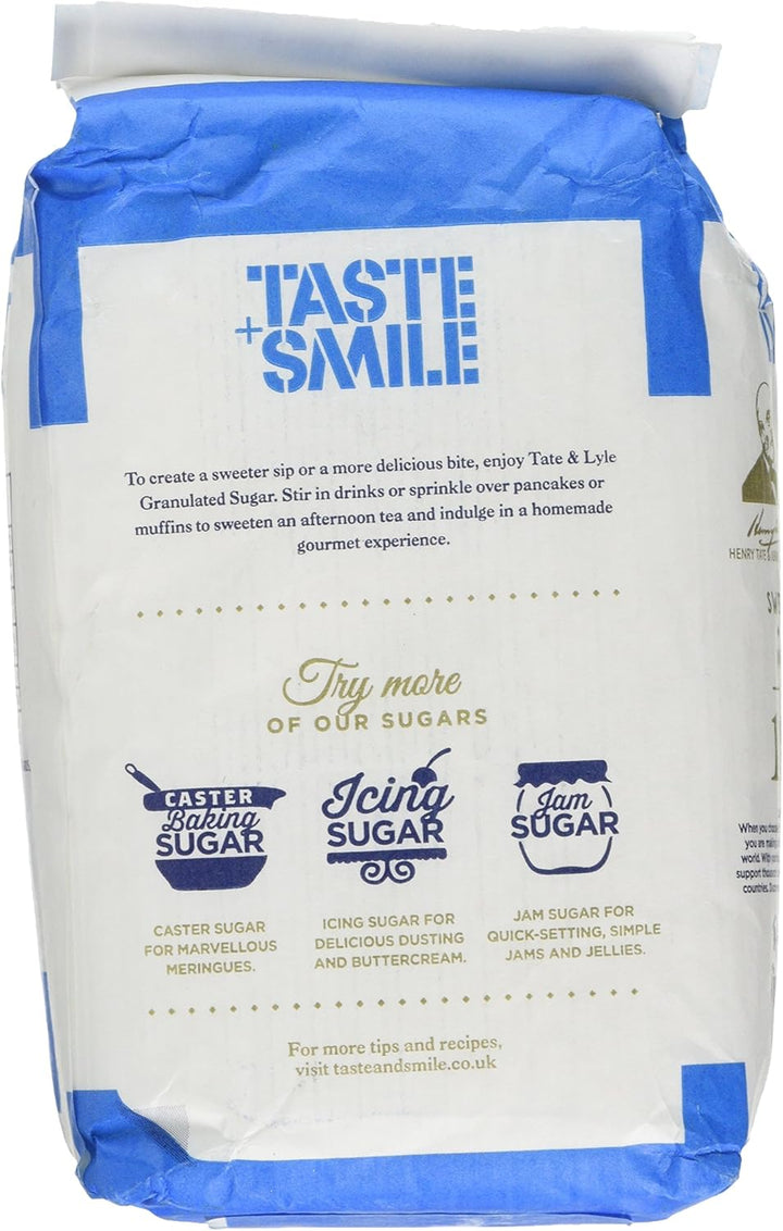 Tate & Lyle - Fairtrade Granulated Sugar 1kg