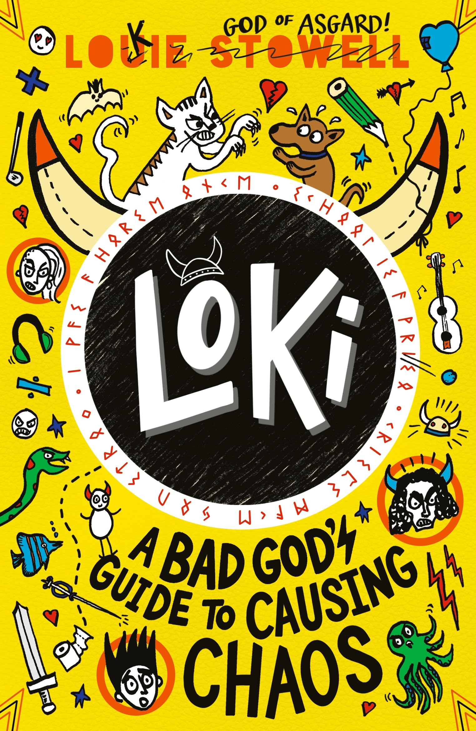 Loki: A Bad God's Guide to Causing Chaos - Humorous Comic Diary for Ages 8-12 1
