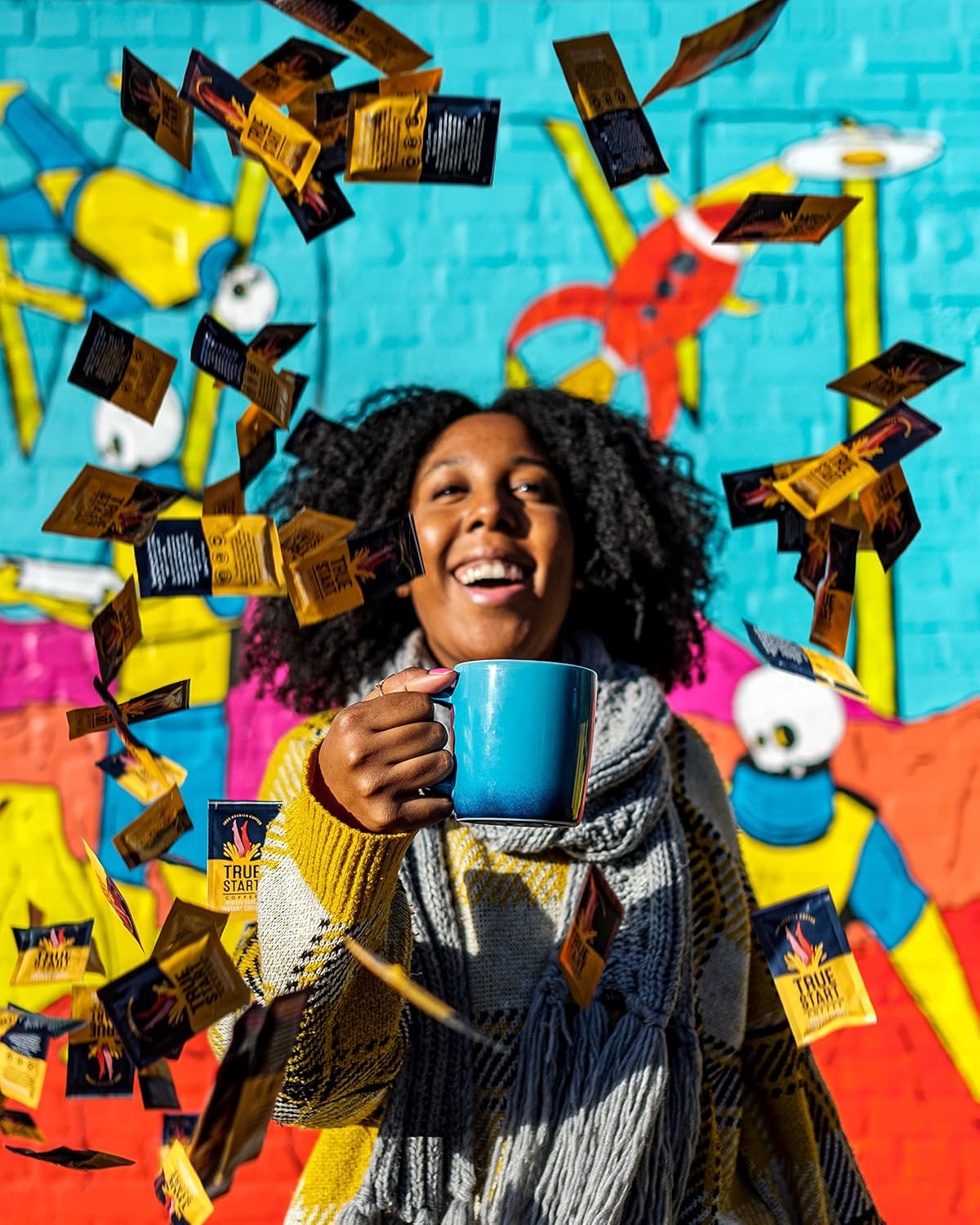 TrueStart Barista Grade Instantkaffee – 360 g (200 Beutel), gefriergetrockneter Premium-Arabica aus Kolumbien 4