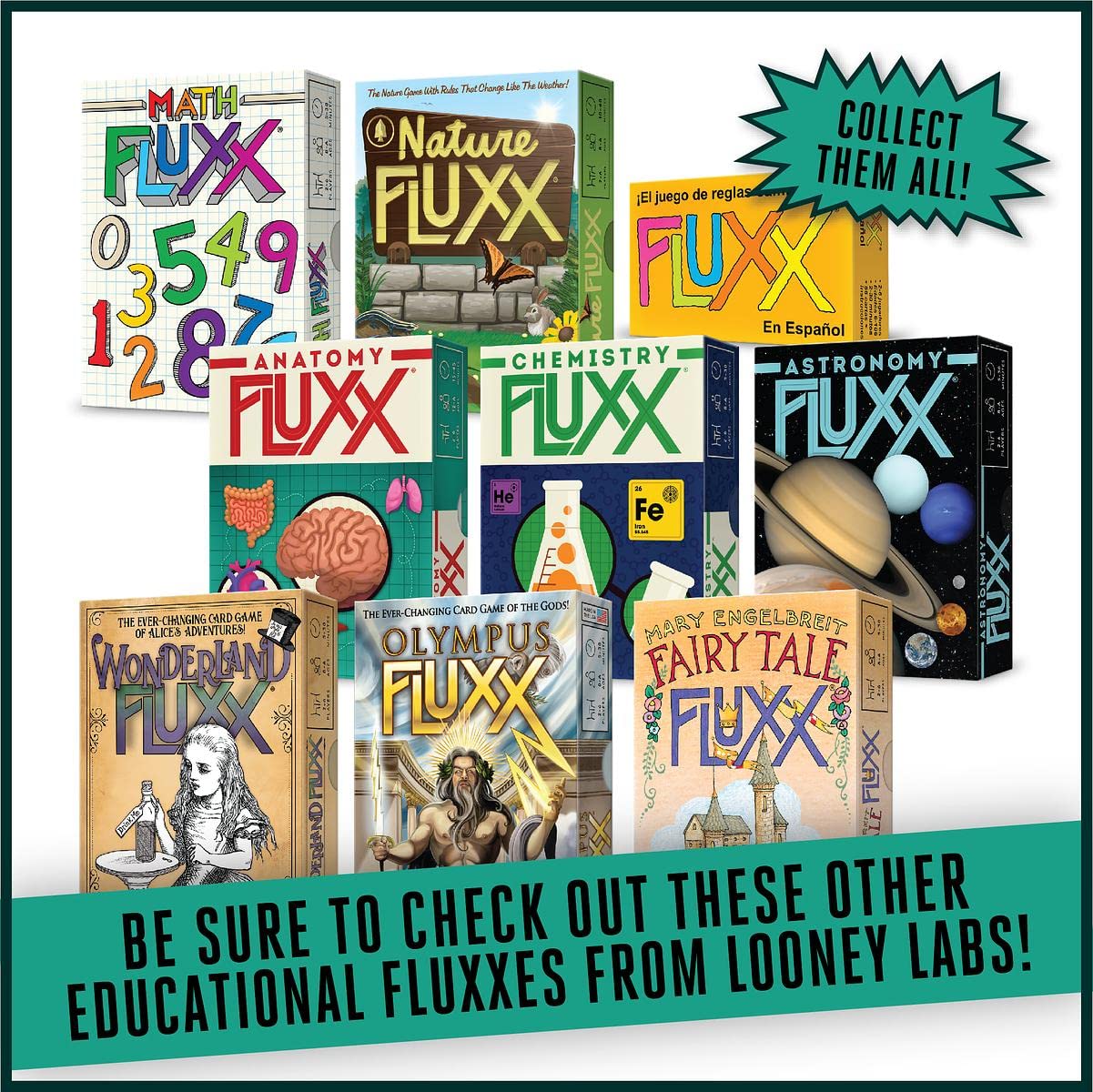 Looney Labs Fluxx: Anatomy Edition Card Game 8