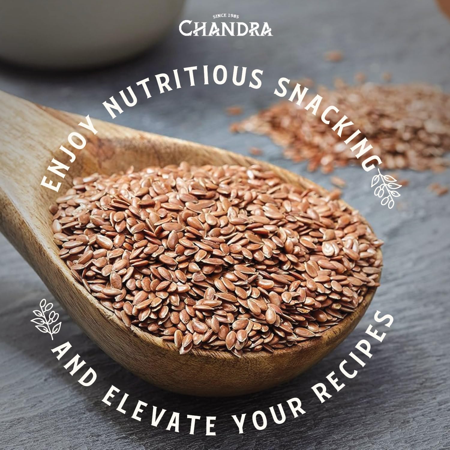 CHANDRA Whole Foods Flax Seeds - 1KG Pack | High Fibre, Low Carb | Vegan & Keto Friendly 5