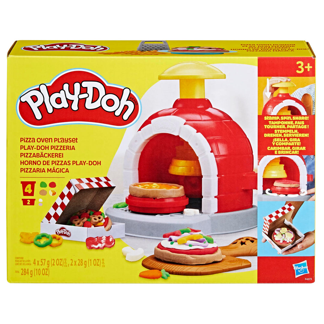 Play-Doh Kitchen Creations Pizza Oven Playset - 6 Colors & 8 Tools for Kids 3+