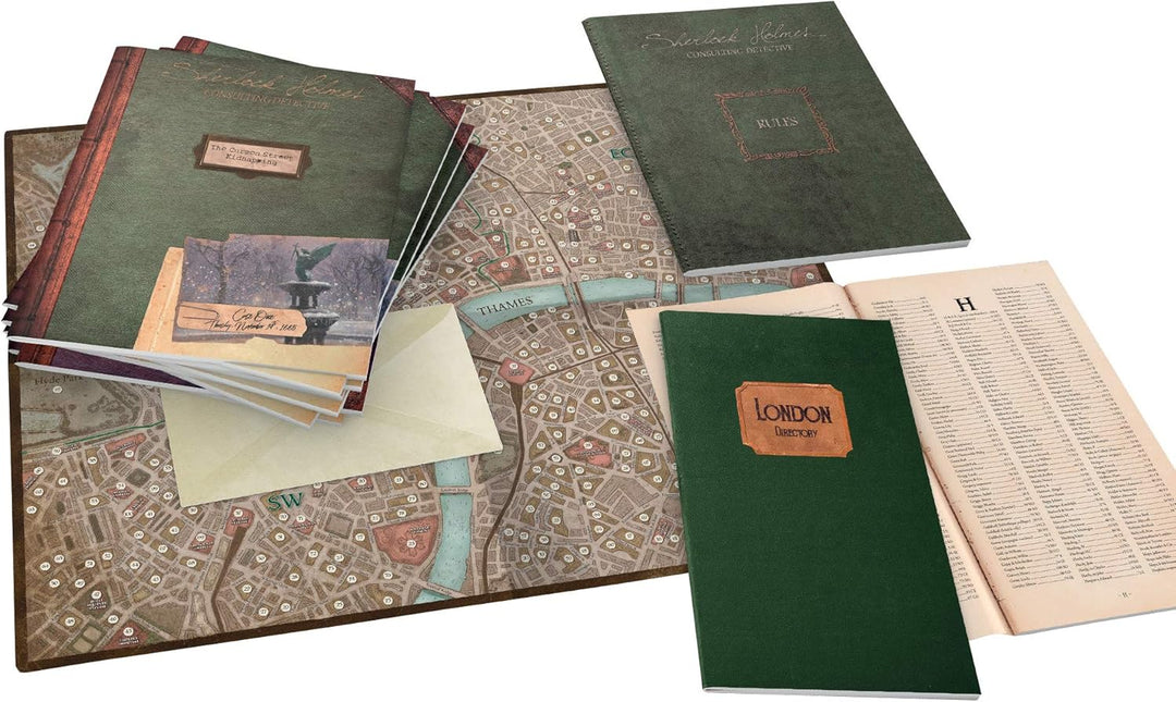 Space Cowboys Sherlock Holmes Consulting Detective: The Baker Street Irregulars Board Game