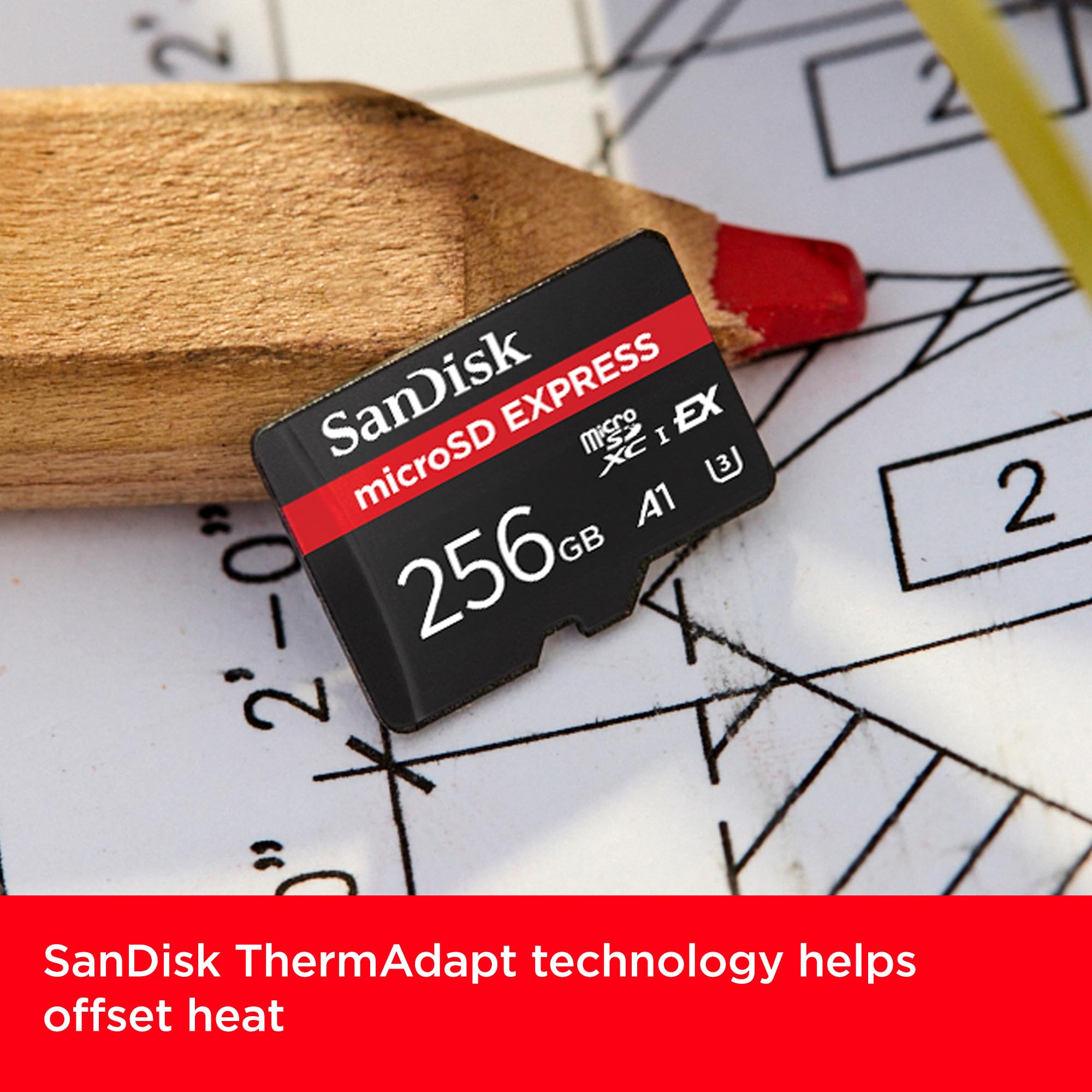 SanDisk microSD Express Card 256GB - Works with Nintendo Switch™ 2 (Up to 8 6