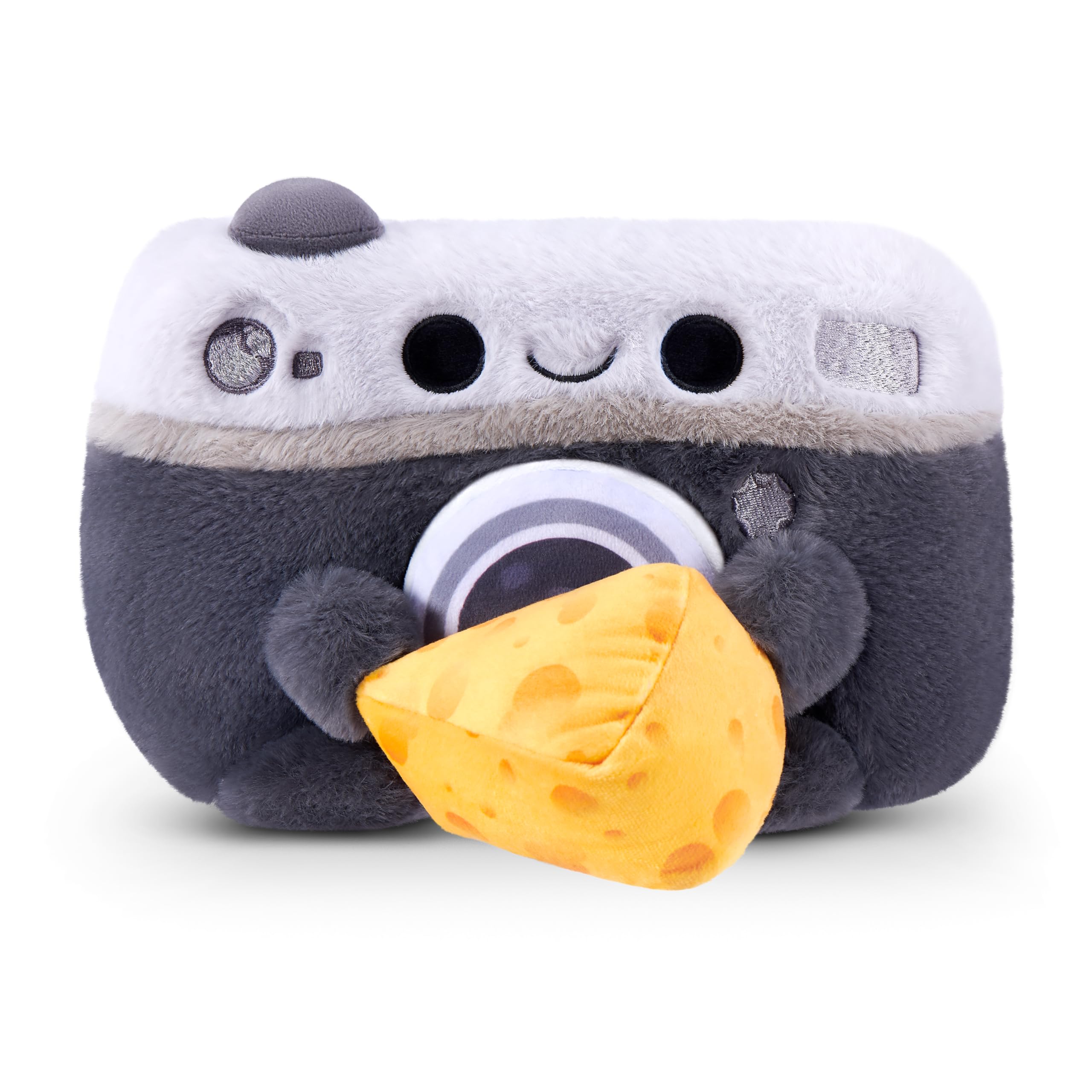 Snackles Core Series 2 8-inch Plush Toy - Camera with Cheese | ZURU