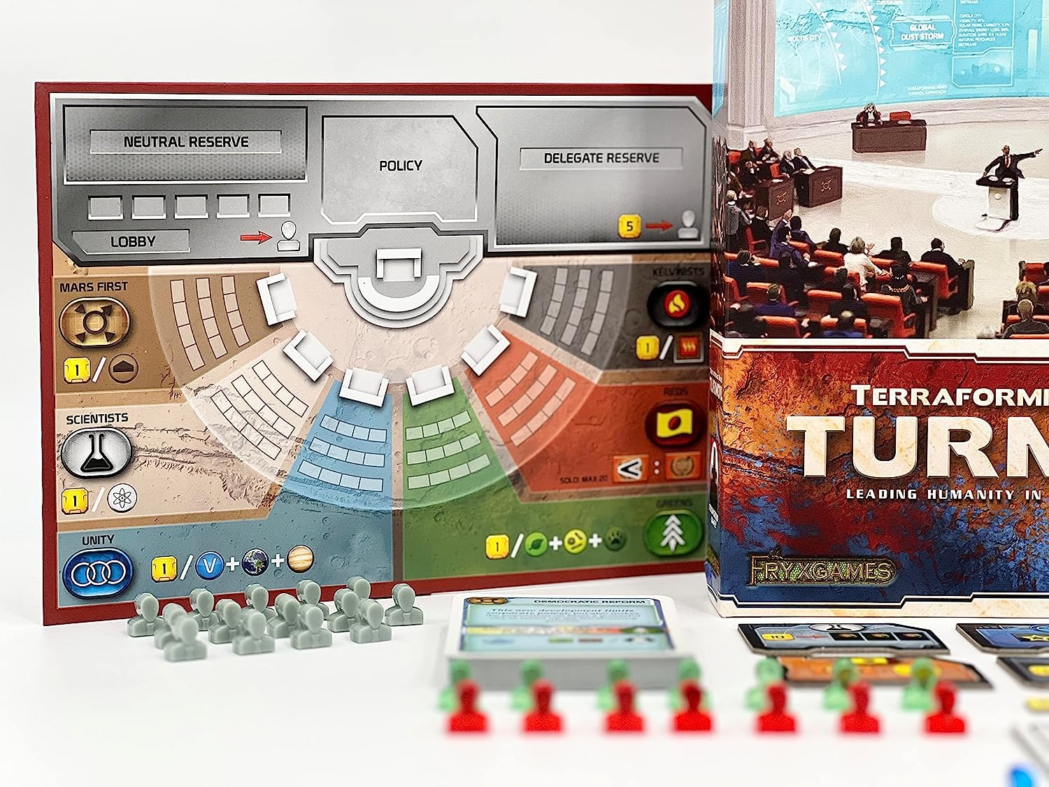 Stronghold Games Terraforming Mars: Turmoil Expansion Board Game 7