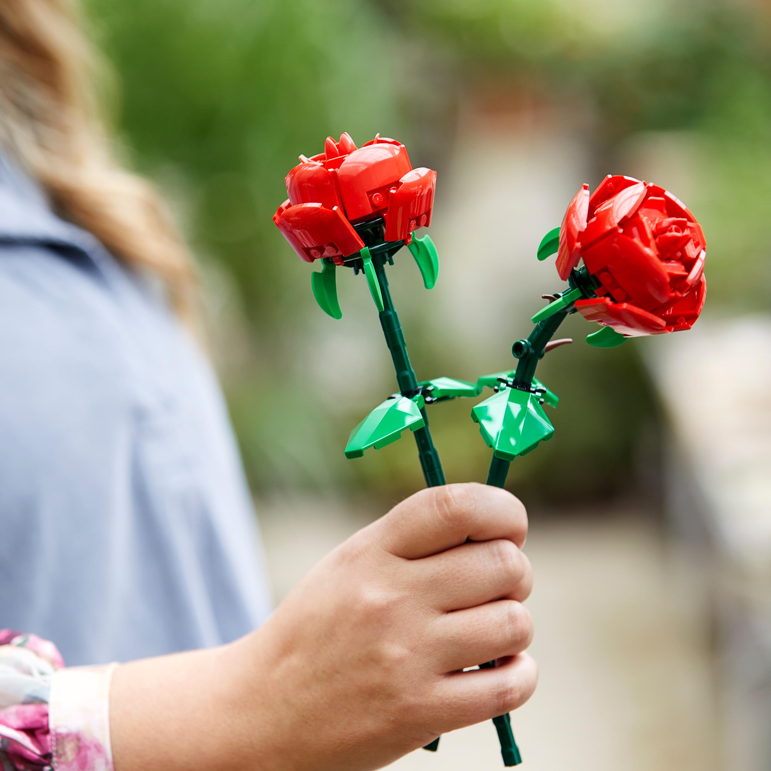 LEGO Botanicals Roses Building Set 40460 | 2 Red Blooms | Ages 8+ 6