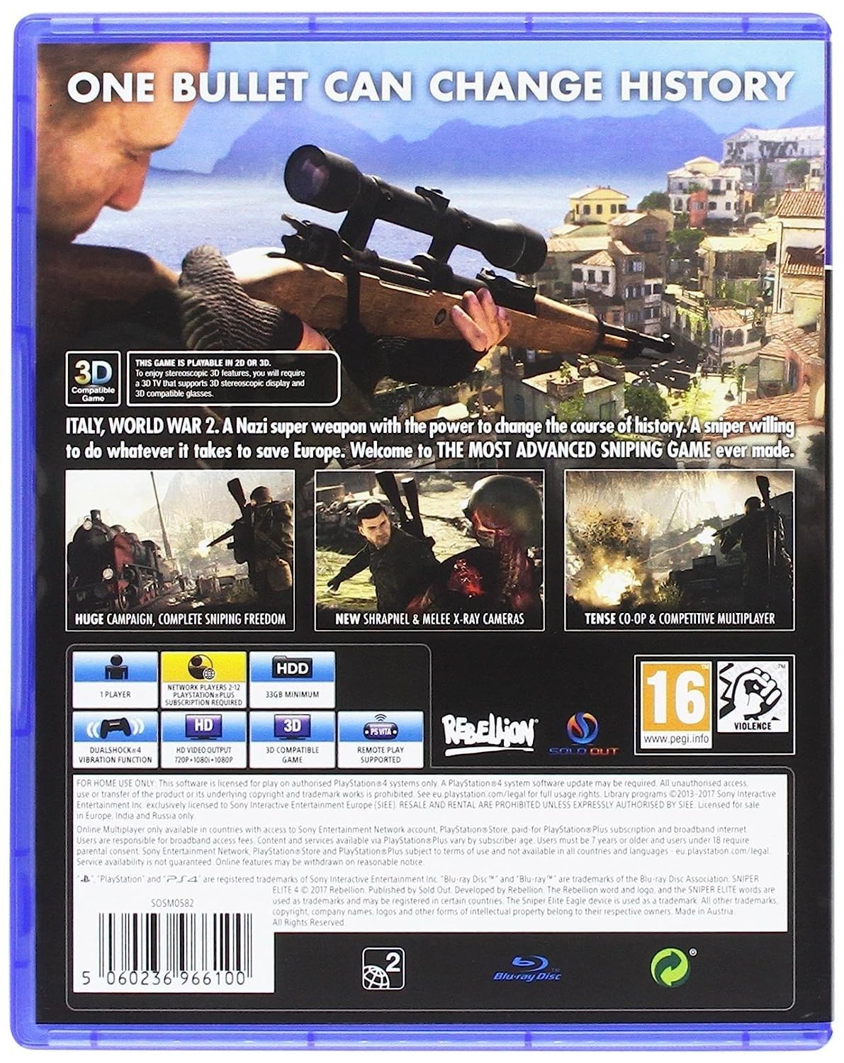 Sniper Elite 4 [PS4] 2