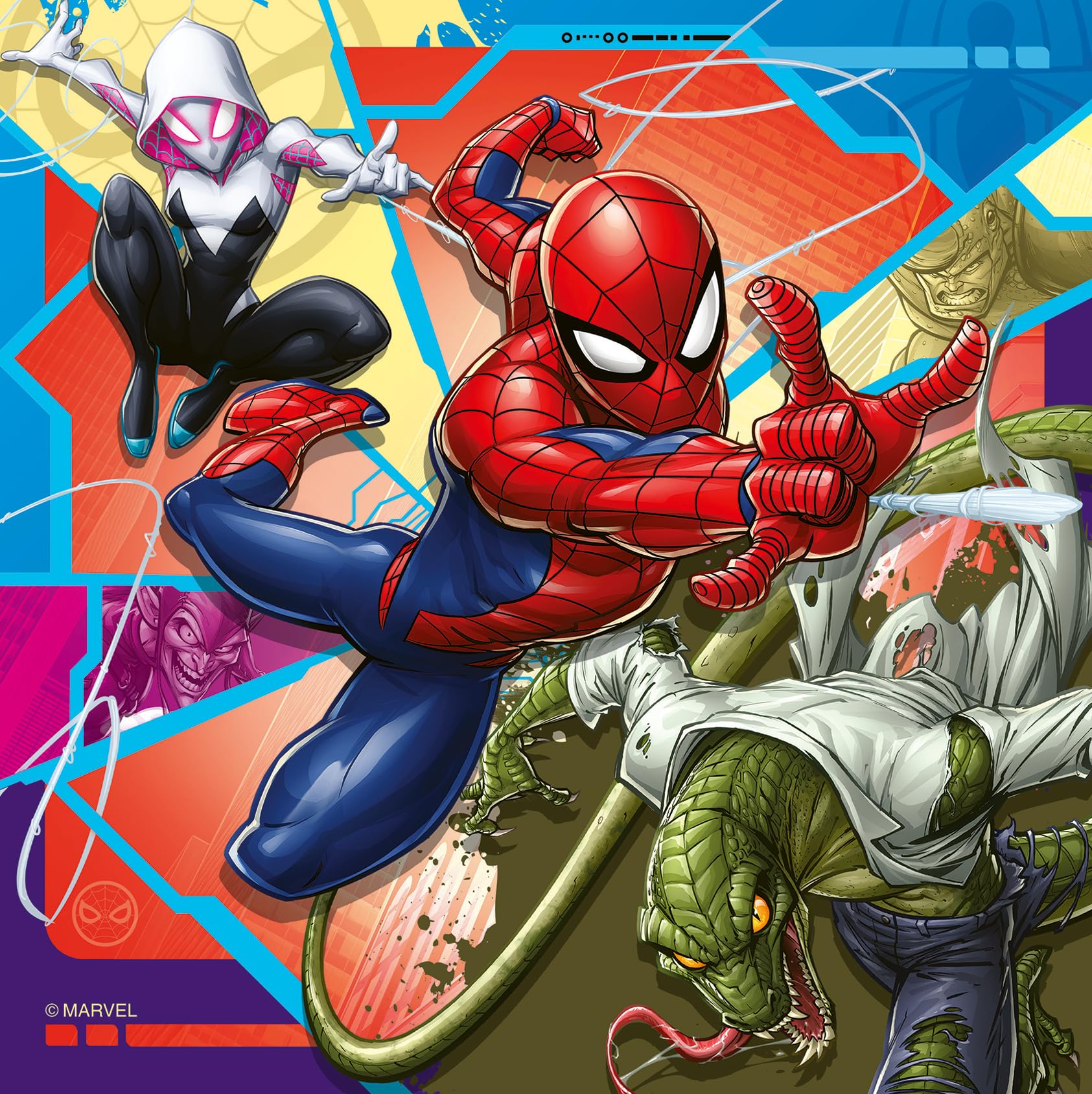 Ravensburger Marvel Spider-Man - Set of 3 Jigsaw Puzzles (3x 49 Pieces) | Ages 5+ 3